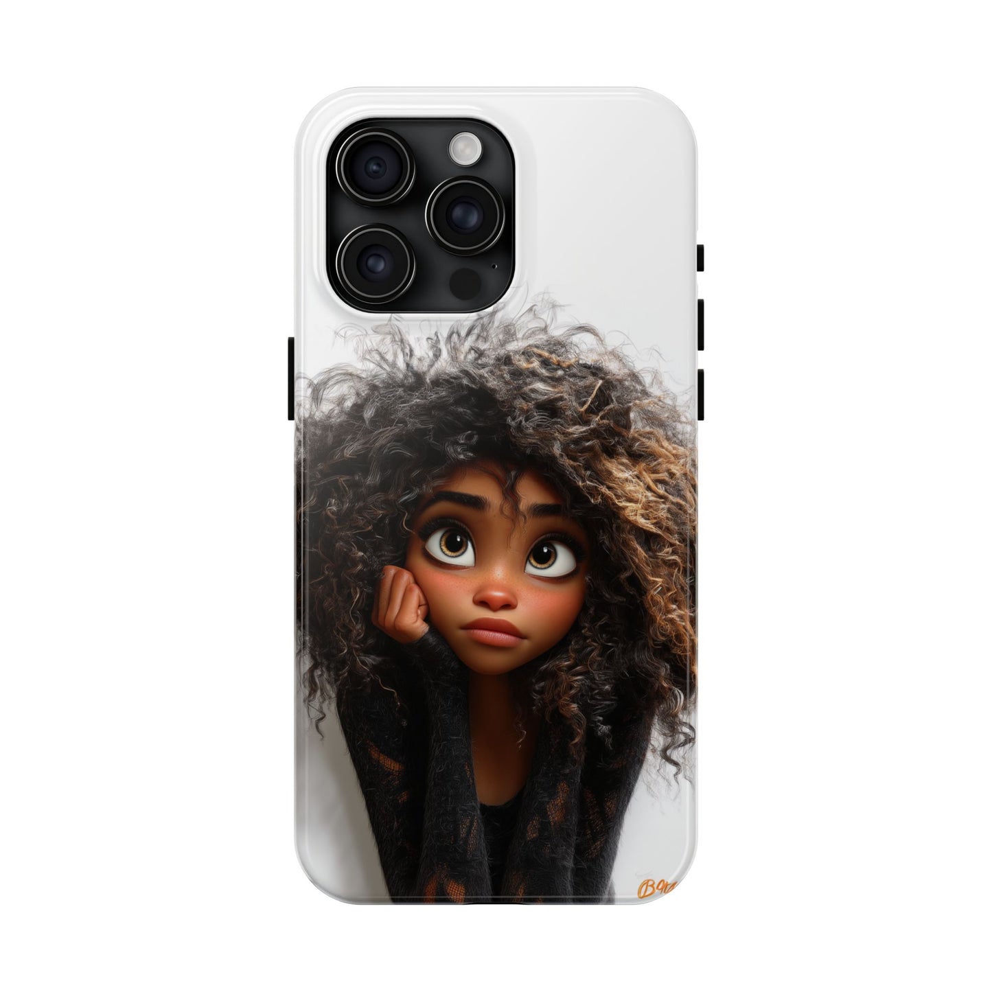 Whimsical Tough Phone Case – Playful Character Design for Teens & Creatives