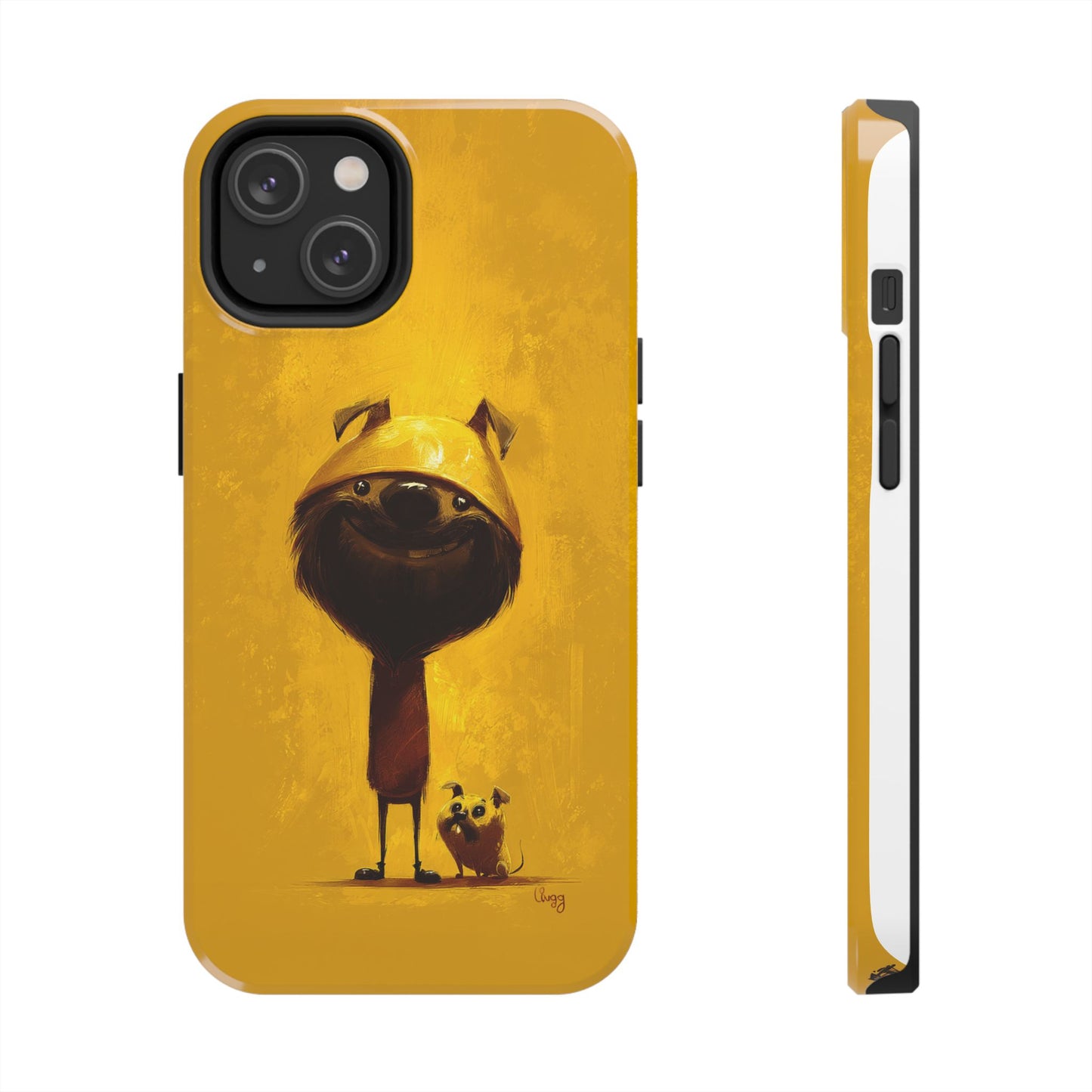 Cute Dog-Themed Tough Phone Cases - Durable Protection & Fun Design
