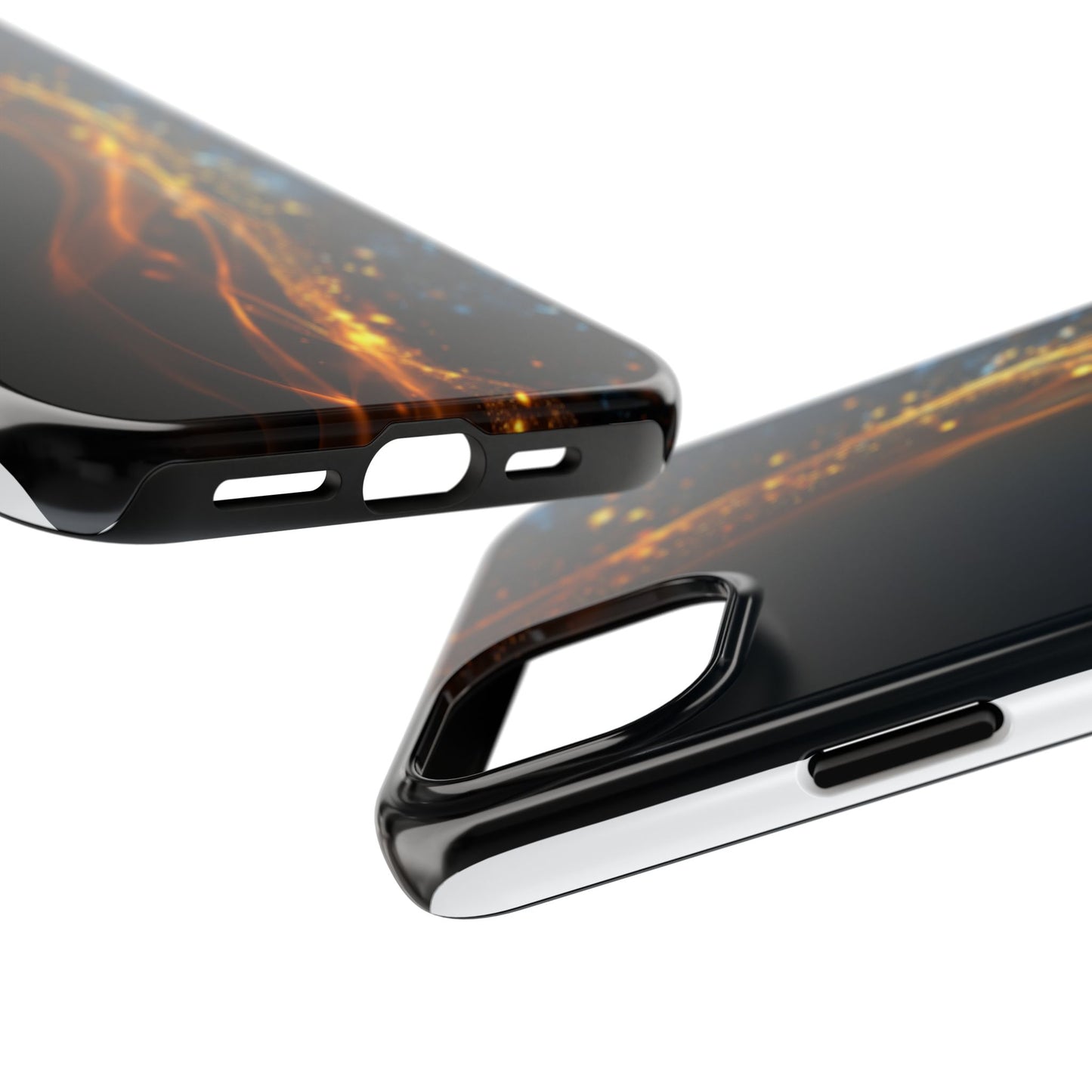 Stylish Tough Phone Cases - Durable Protection with Elegant Glow Design