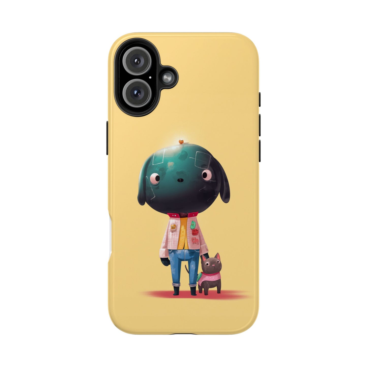 Cute Dog-Themed Tough Phone Cases for Pet Lovers - Durable Protection & Whimsical Design