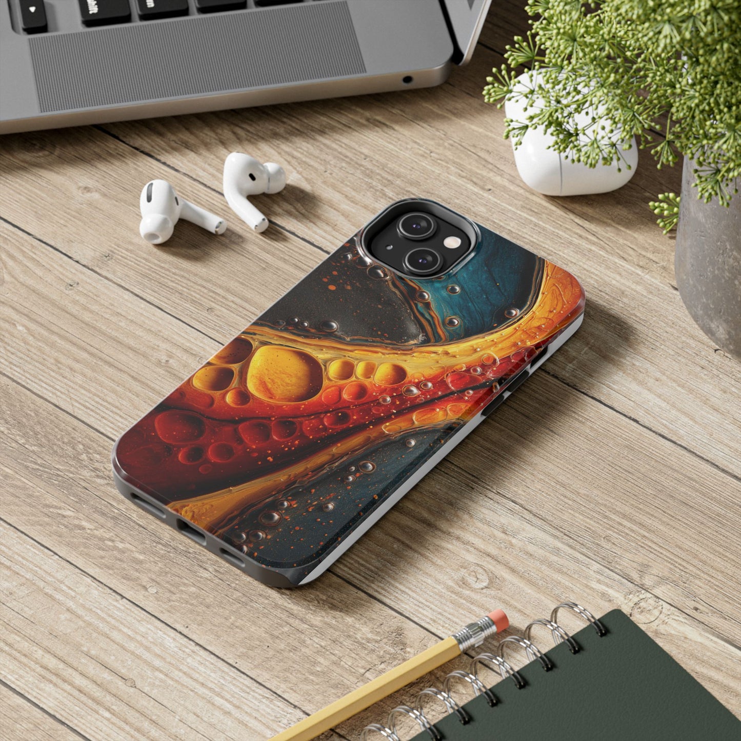 Vibrant Abstract Tough Phone Case - Protect Your Phone with Style