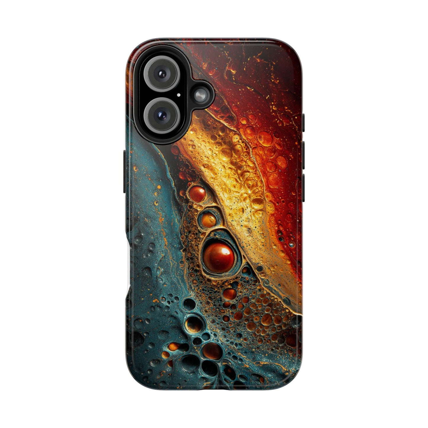 Abstract Colorful Tough Phone Case - Protective Cover with Unique Design