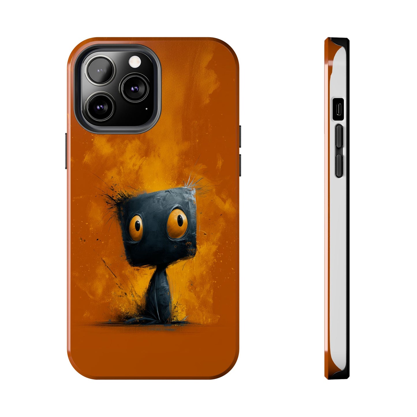 Cute Monster Tough Phone Case - Durable Protector for Kids & Adults