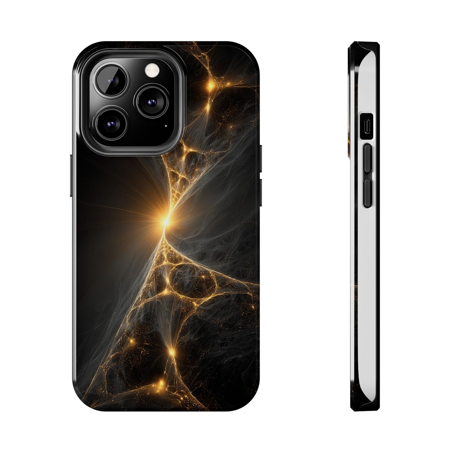 Cosmic Glow Tough Phone Case - Durable Protection with Stunning Galaxy Design