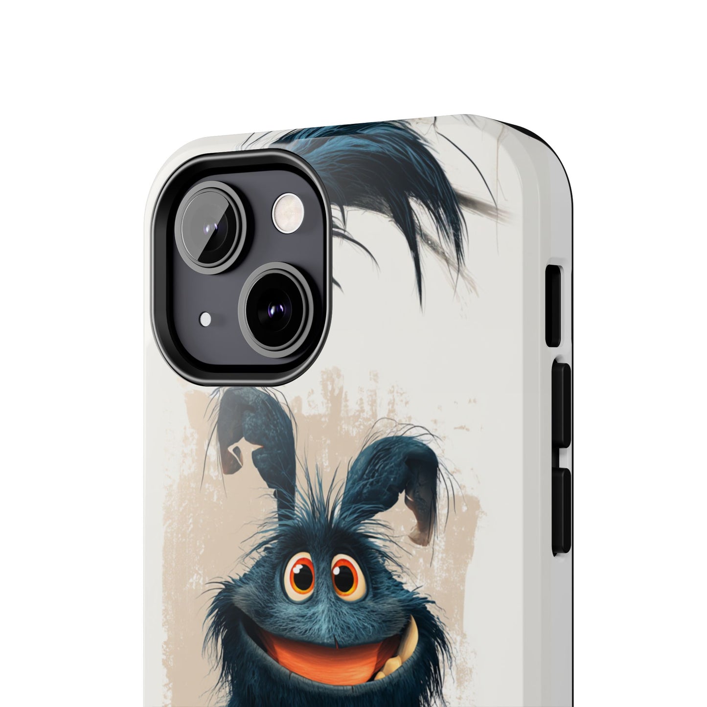 Whimsical Monster Tough Phone Case - Durable Protection for Fun-Loving Individuals