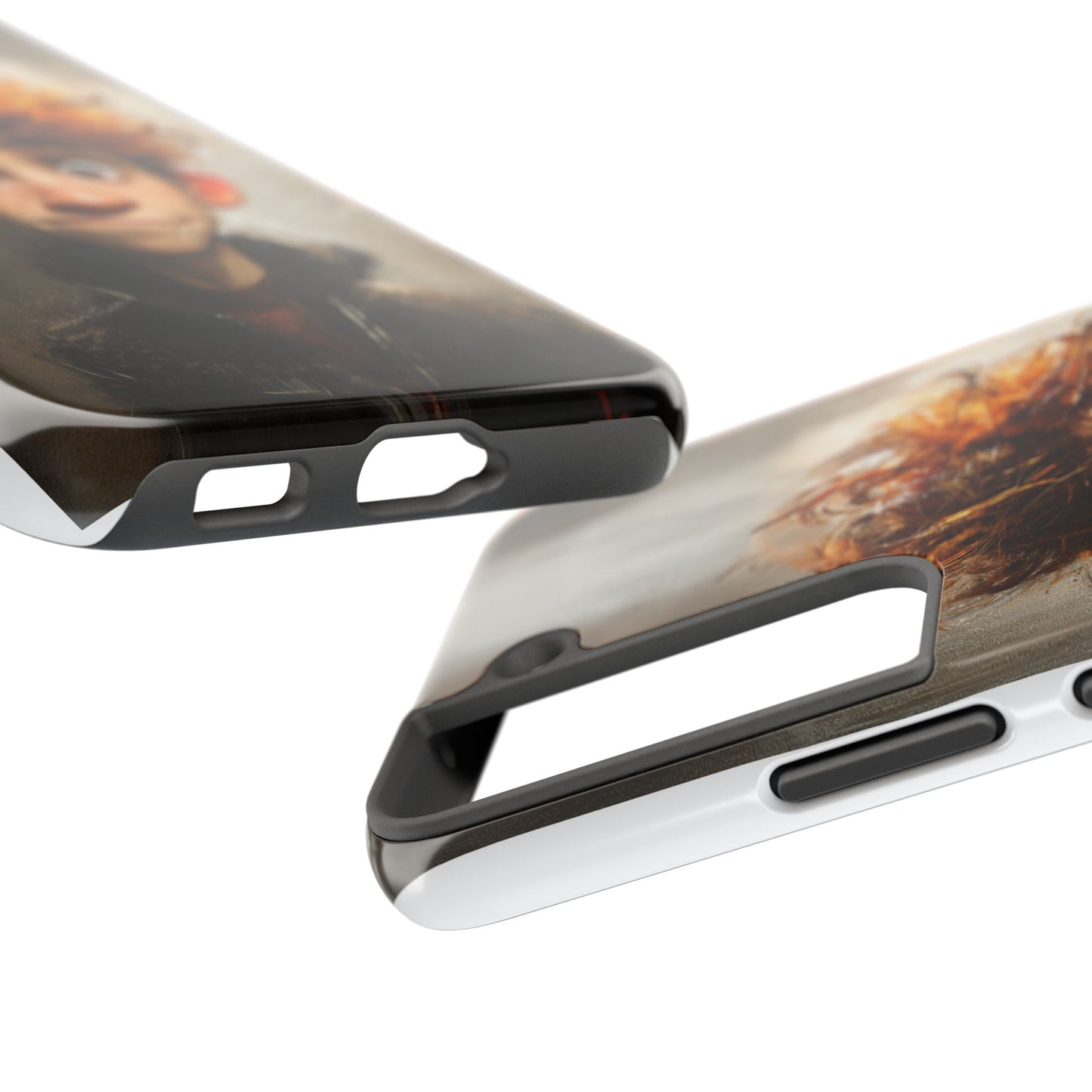 Whimsical Tough Phone Case – Unique Art Design for Creative Souls
