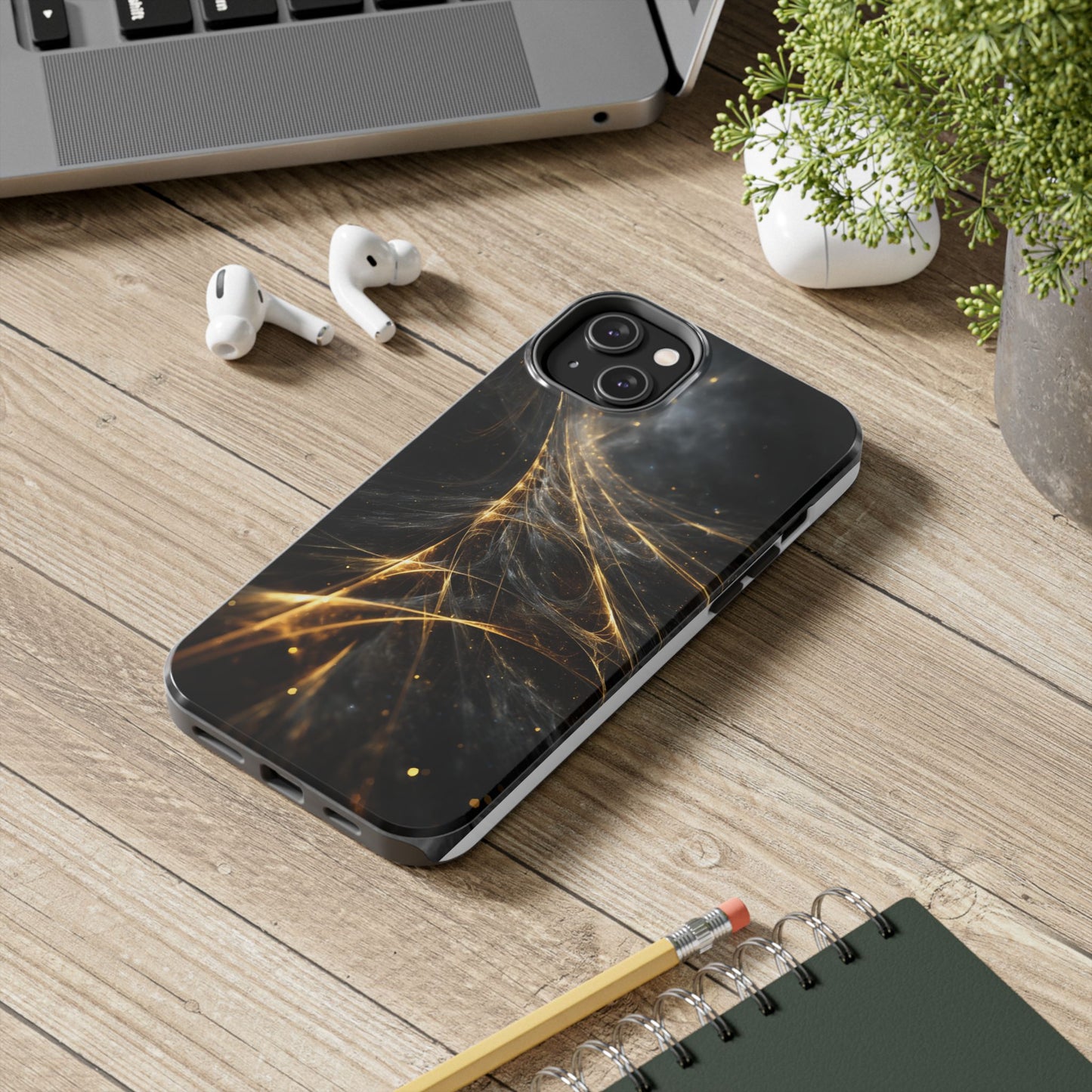 Golden Galaxy Tough Phone Case for Ultimate Protection