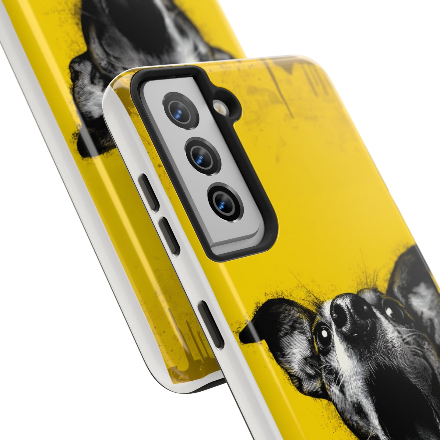 Vibrant Dog Lover Tough Phone Case – Durable Pet-Inspired Protection with Bold Design