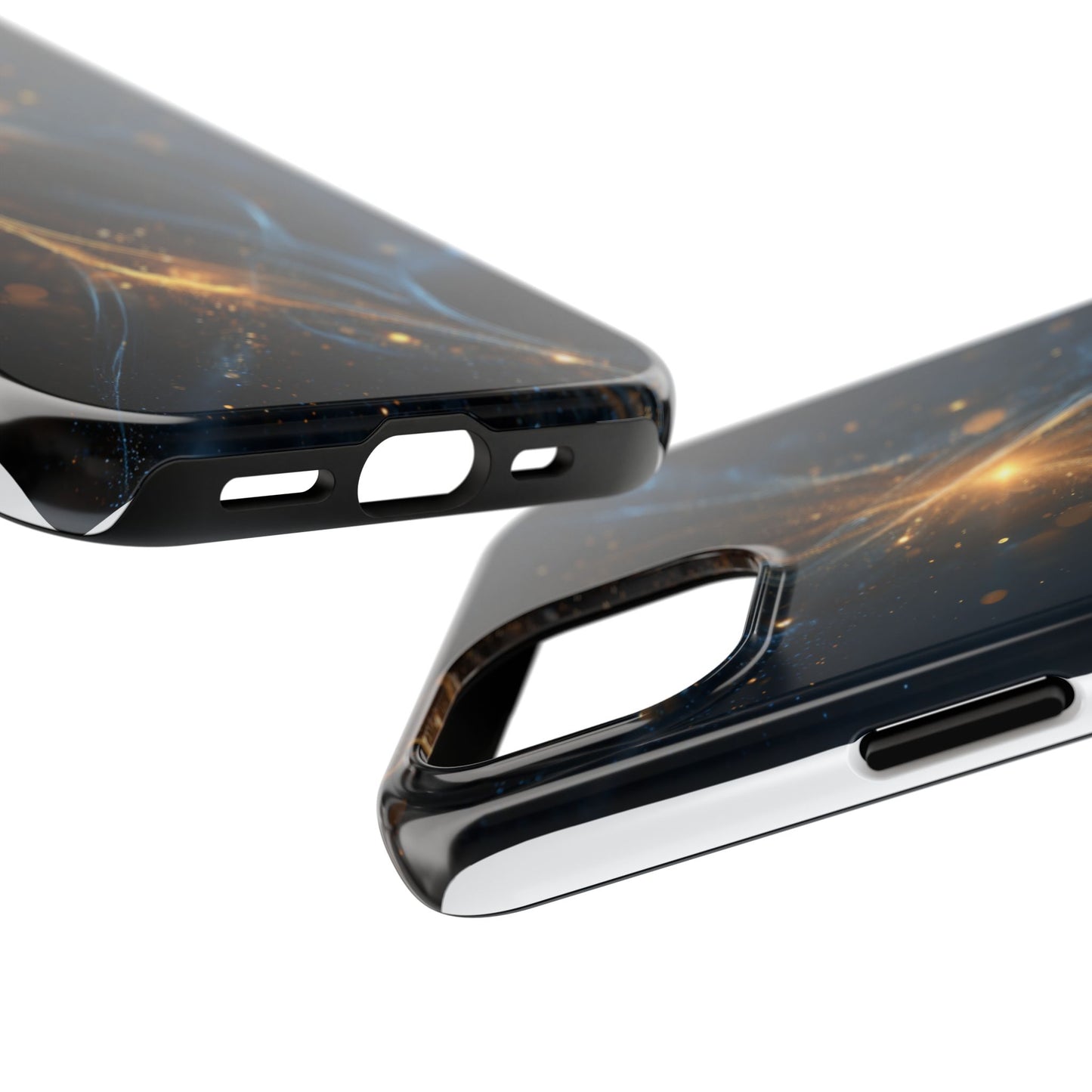 Cosmic Swirl Tough Phone Case - Protective Cover for Stylish Tech Lovers