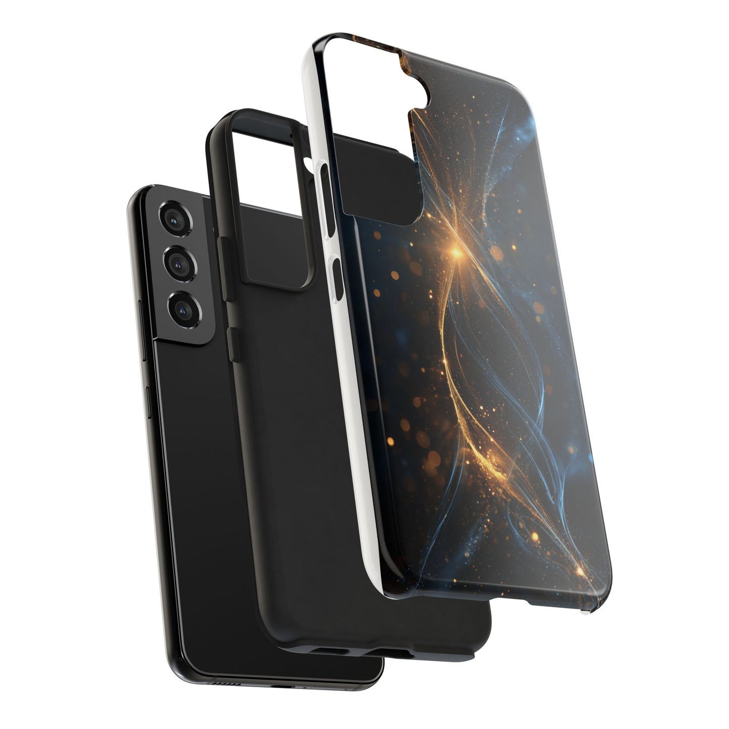 Cosmic Swirl Tough Phone Case - Protective Cover for Stylish Tech Lovers