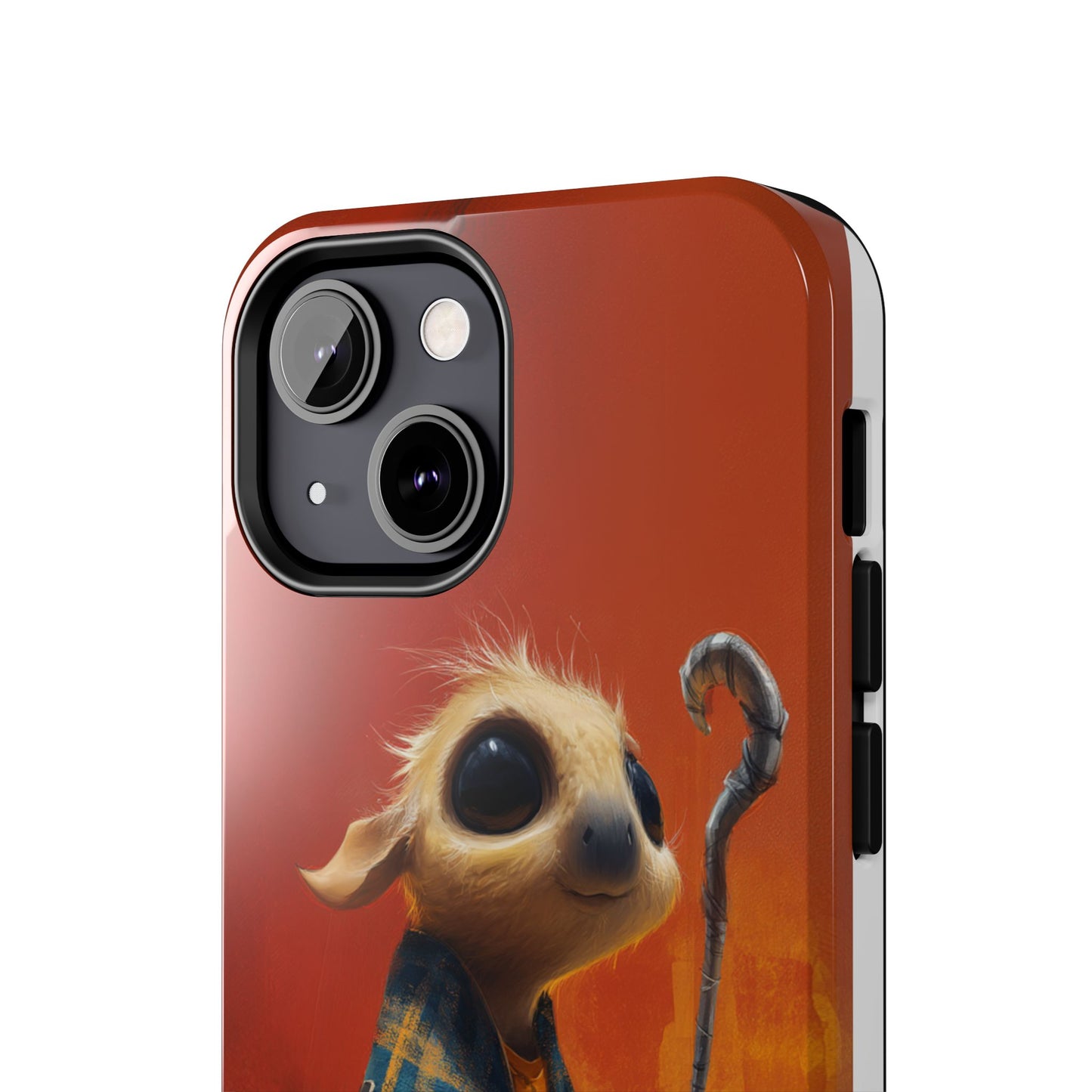 Whimsical Tough Phone Case - Cute Character Design for Kids & Adults