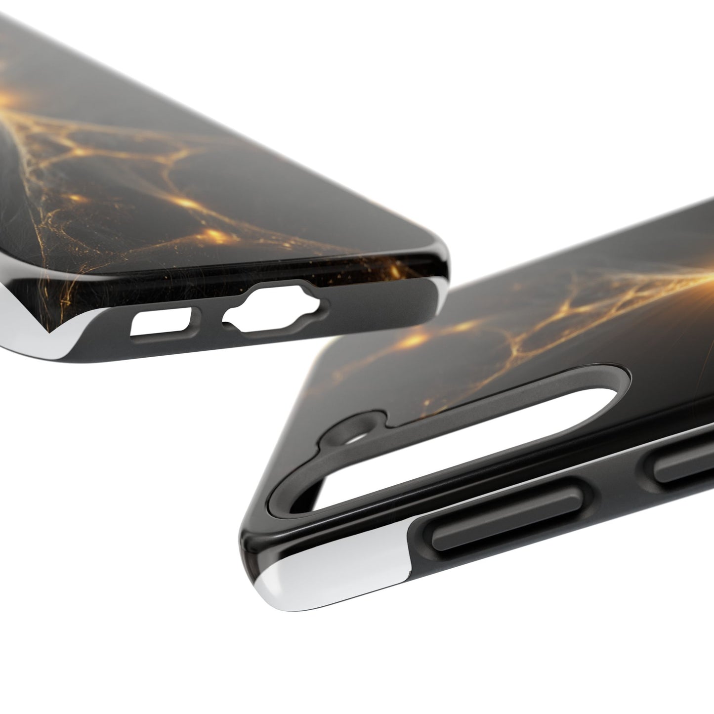 Cosmic Glow Tough Phone Case - Durable Protection with Stunning Galaxy Design