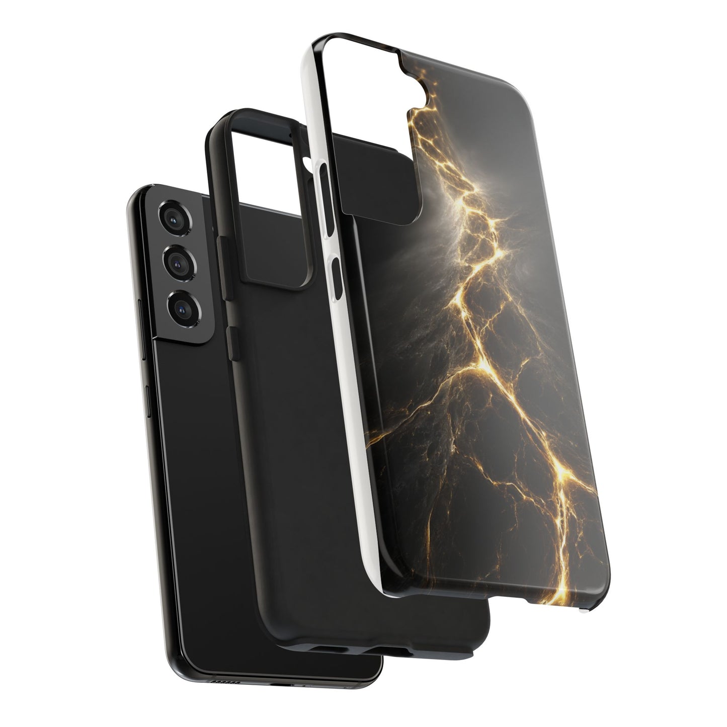 Lightning Bolt Tough Phone Case - Durable & Stylish Protection