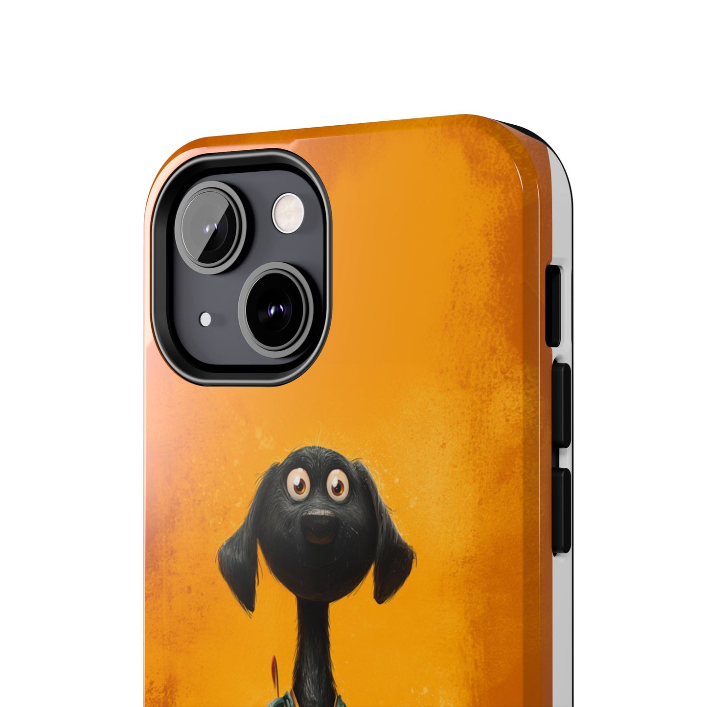 Cute Dog Art Tough Phone Case for Animal Lovers