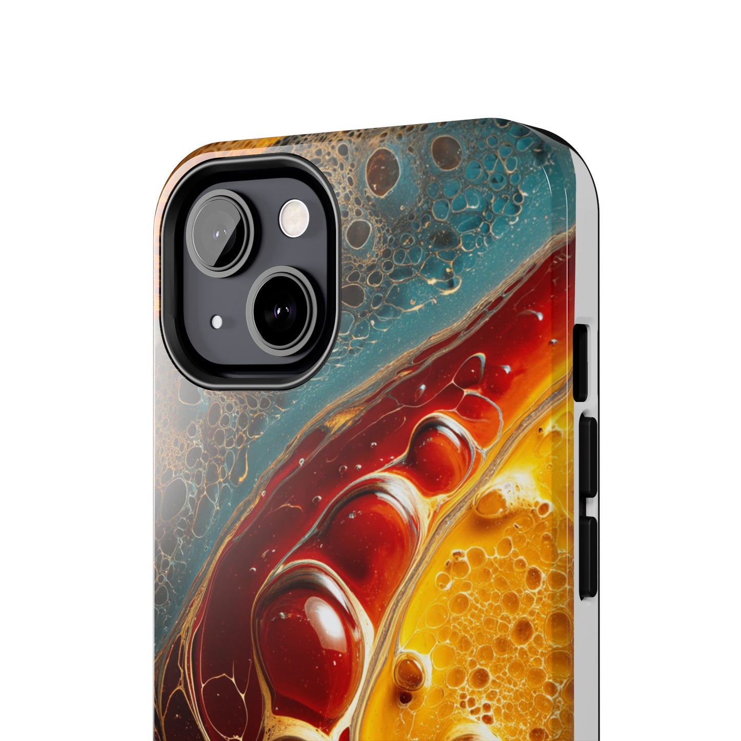 Vibrant Abstract Tough Phone Case - Colorful Protection for Your Device