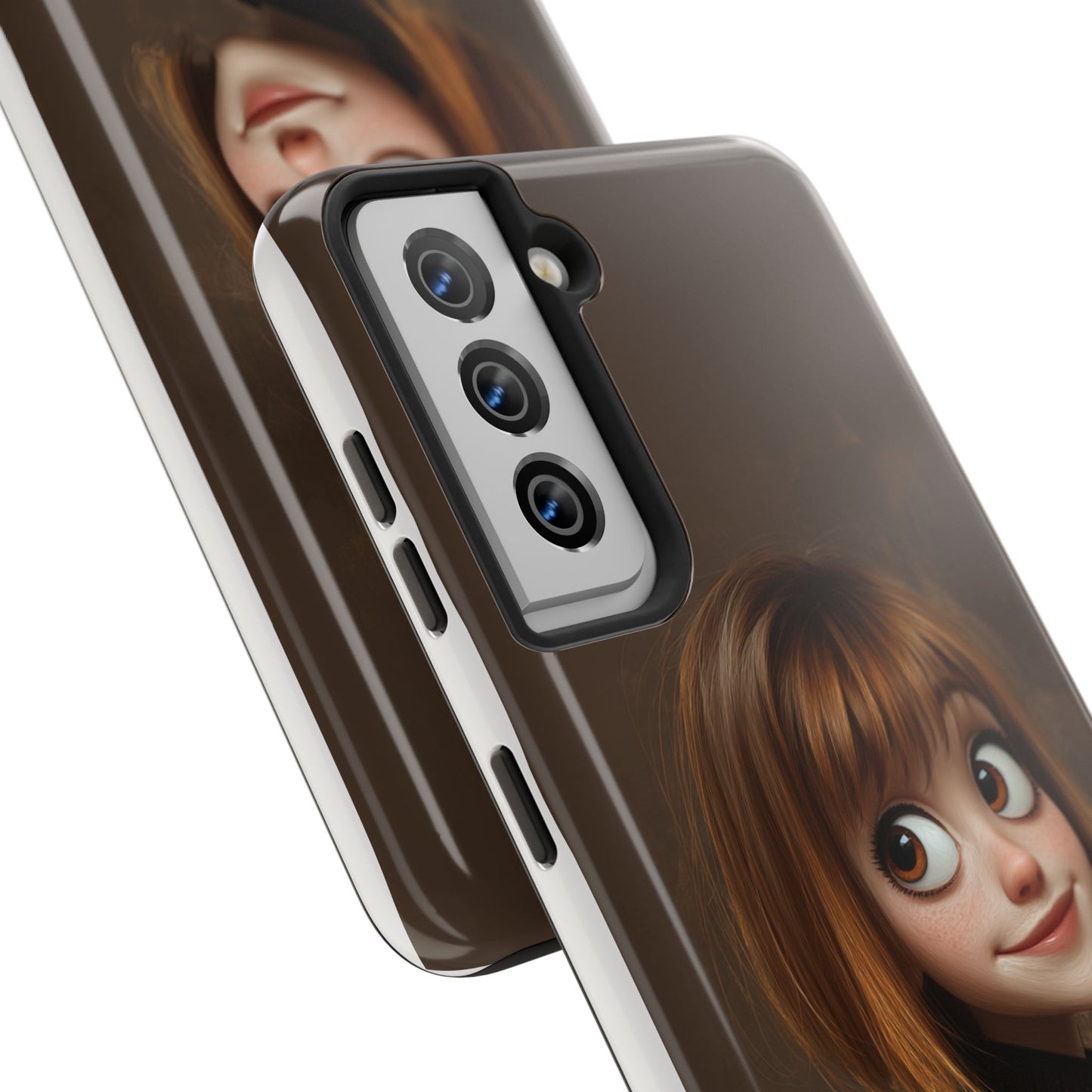 Cute Cartoon Character Tough Phone Case - Durable & Stylish Protection
