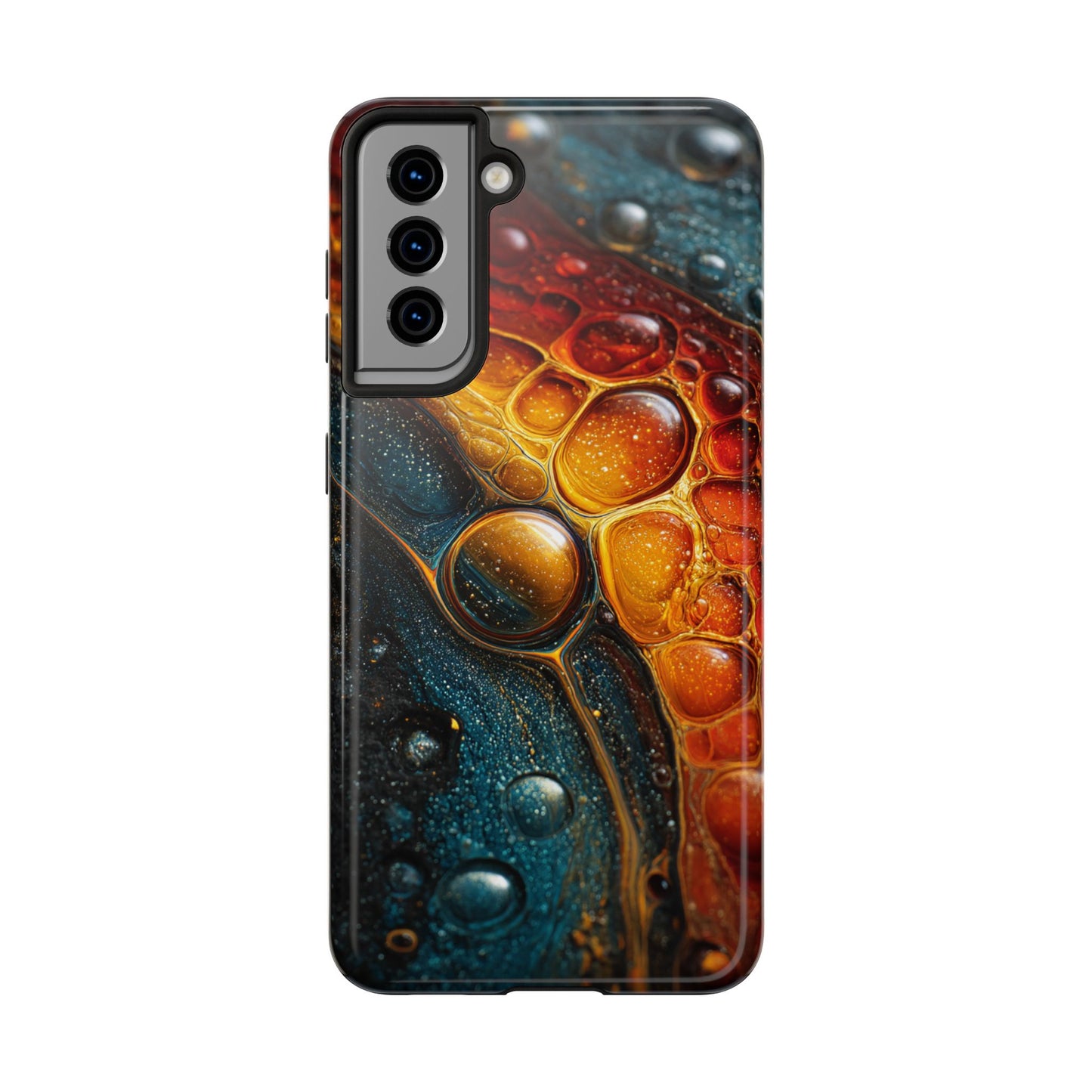 Abstract Art Tough Phone Case - Colorful Design for Stylish Protection