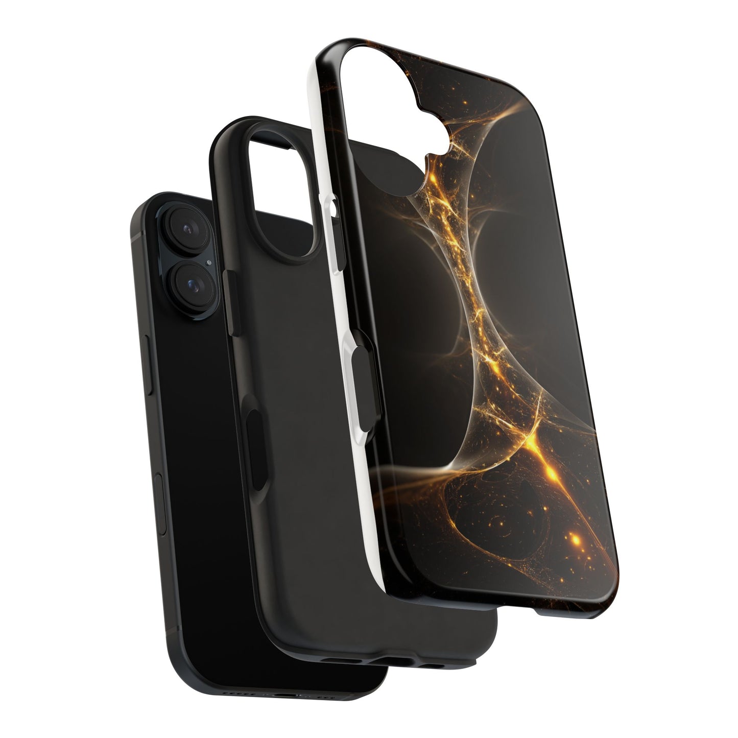 Cosmic Glow Tough Phone Case - Durable Protection with Stellar Design