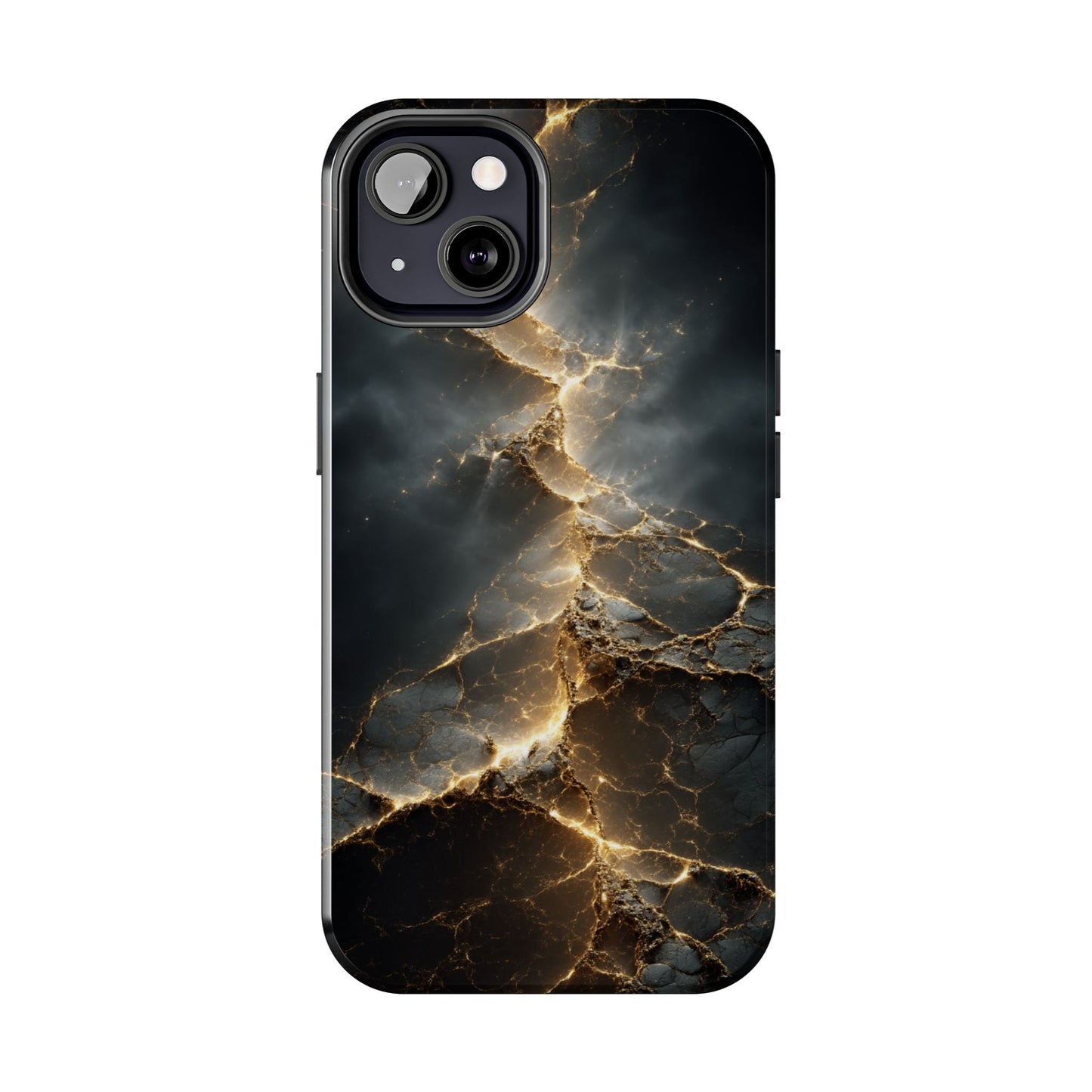Majestic Marble Phone Case - Tough Protective Cover with Gold Veins