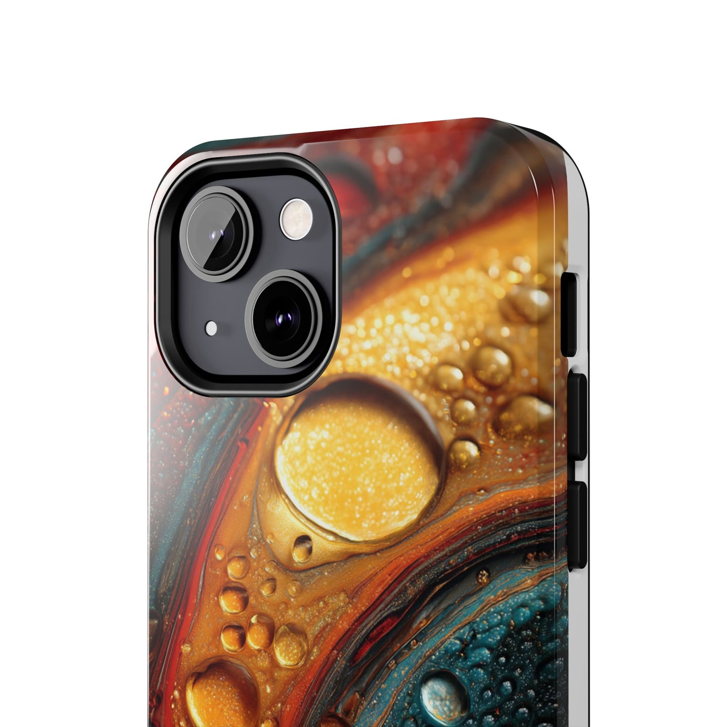 Vibrant Watercolor Tough Phone Case - Colorful Abstract Design