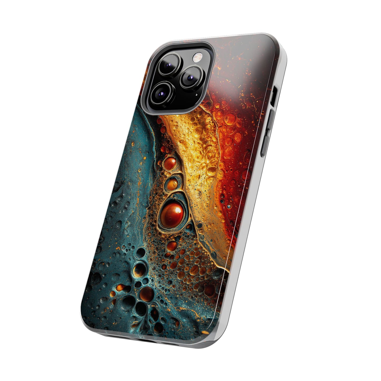 Abstract Colorful Tough Phone Case - Protective Cover with Unique Design