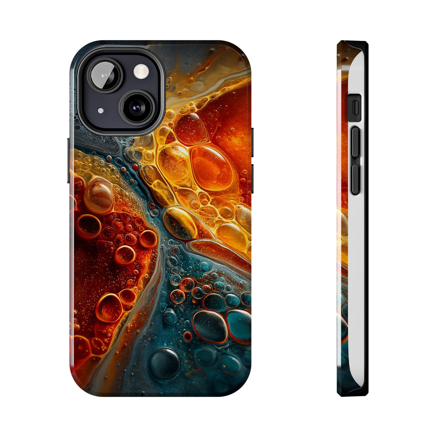 Vibrant Abstract Tough Phone Case - Protect Your Device with Style