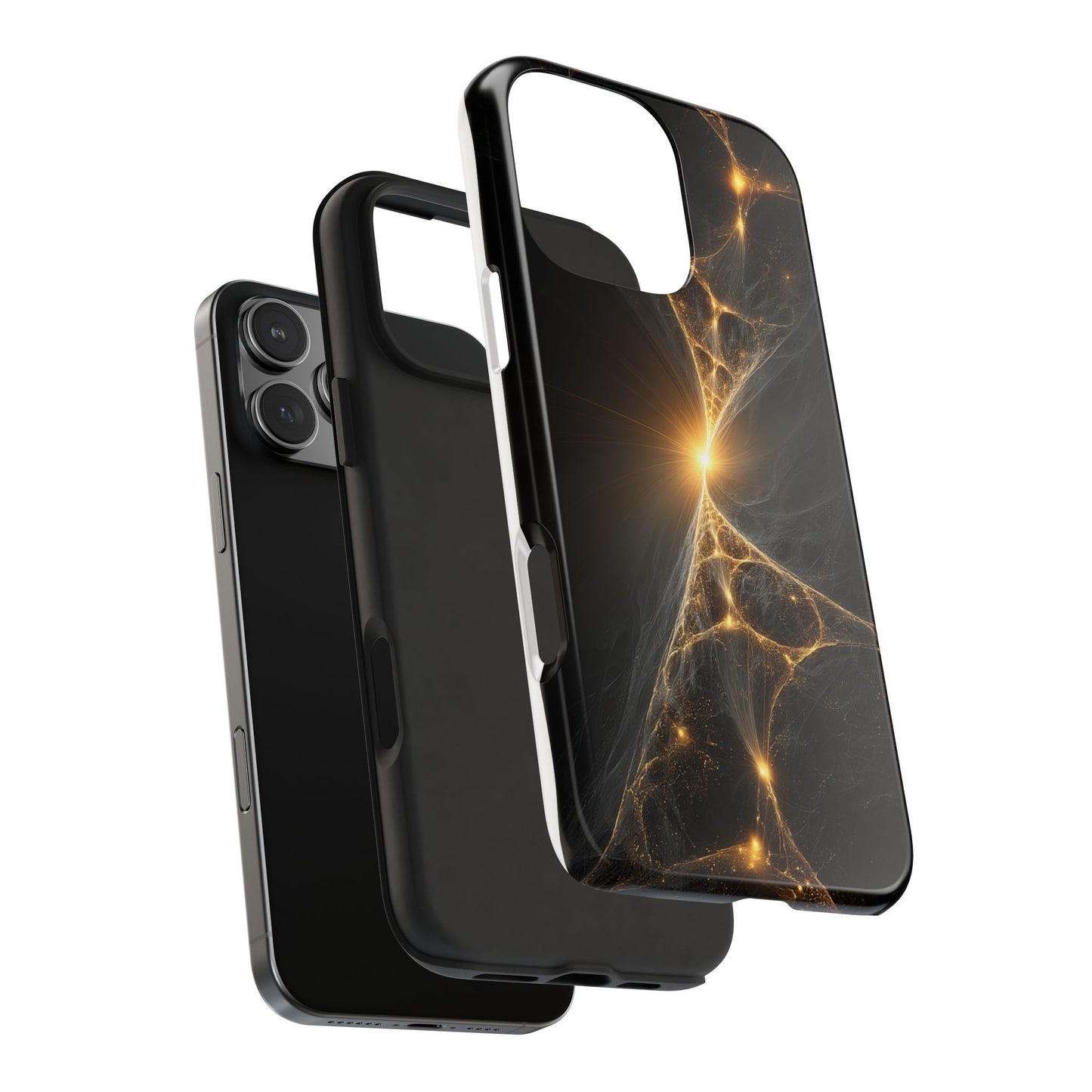 Cosmic Glow Tough Phone Case - Durable Protection with Stunning Galaxy Design