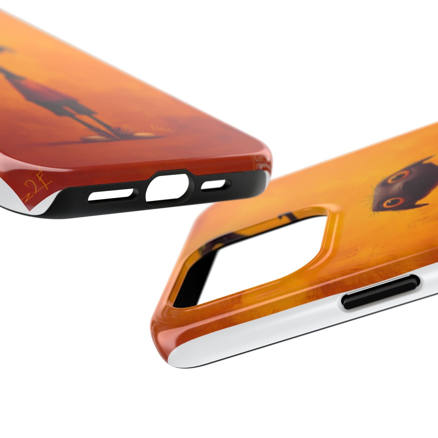 Whimsical Tough Phone Cases - Unique, Durable Design for Creative Minds