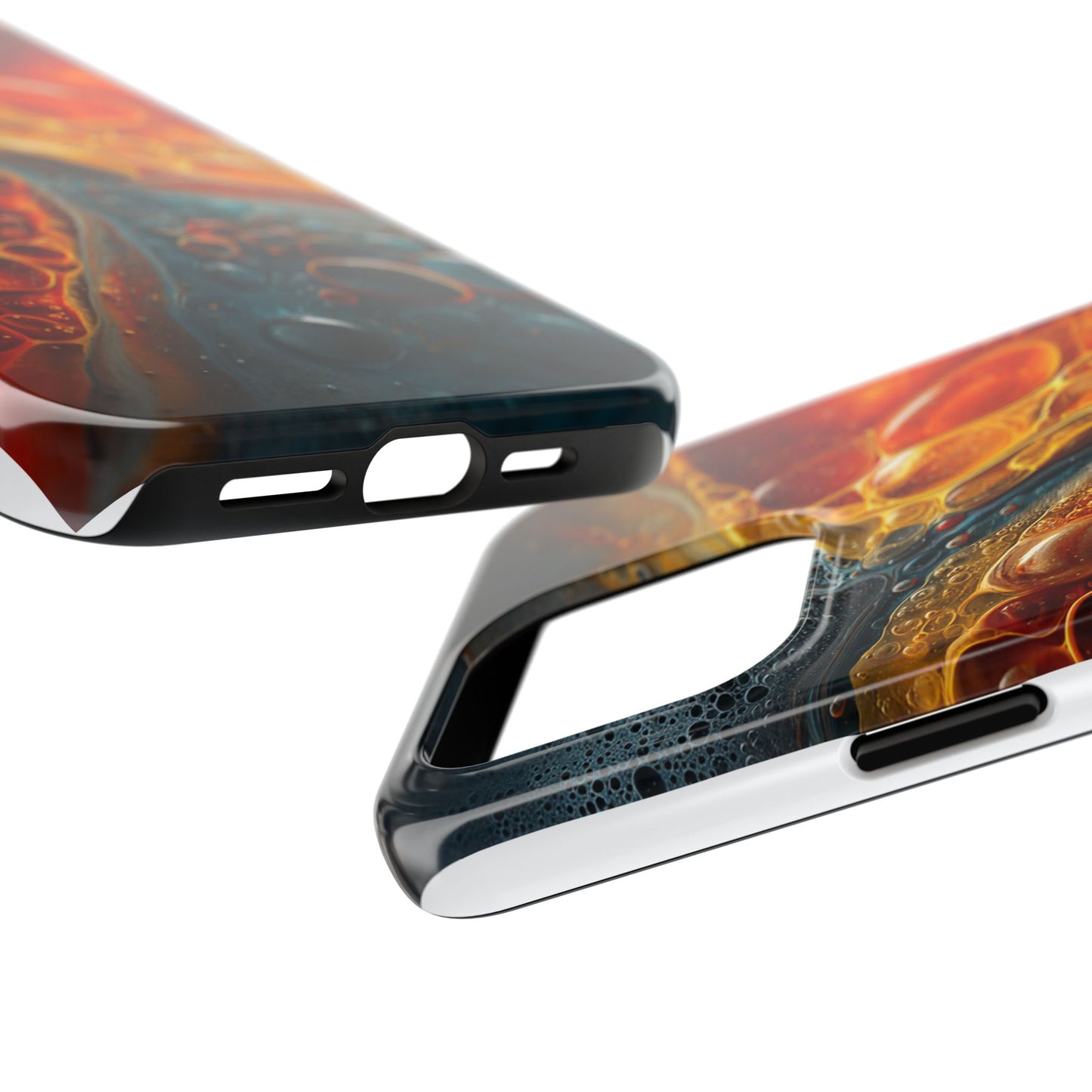 Vibrant Abstract Tough Phone Case - Protect Your Device with Style