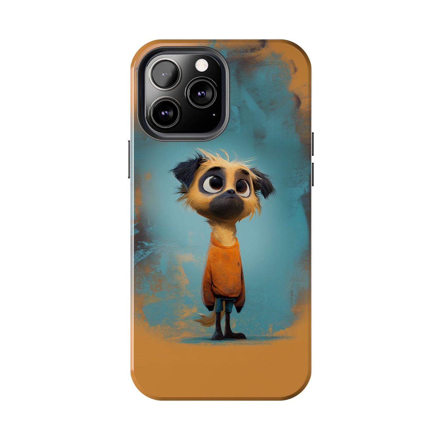 Cute Cartoon Dog Tough Phone Case for Pet Lovers