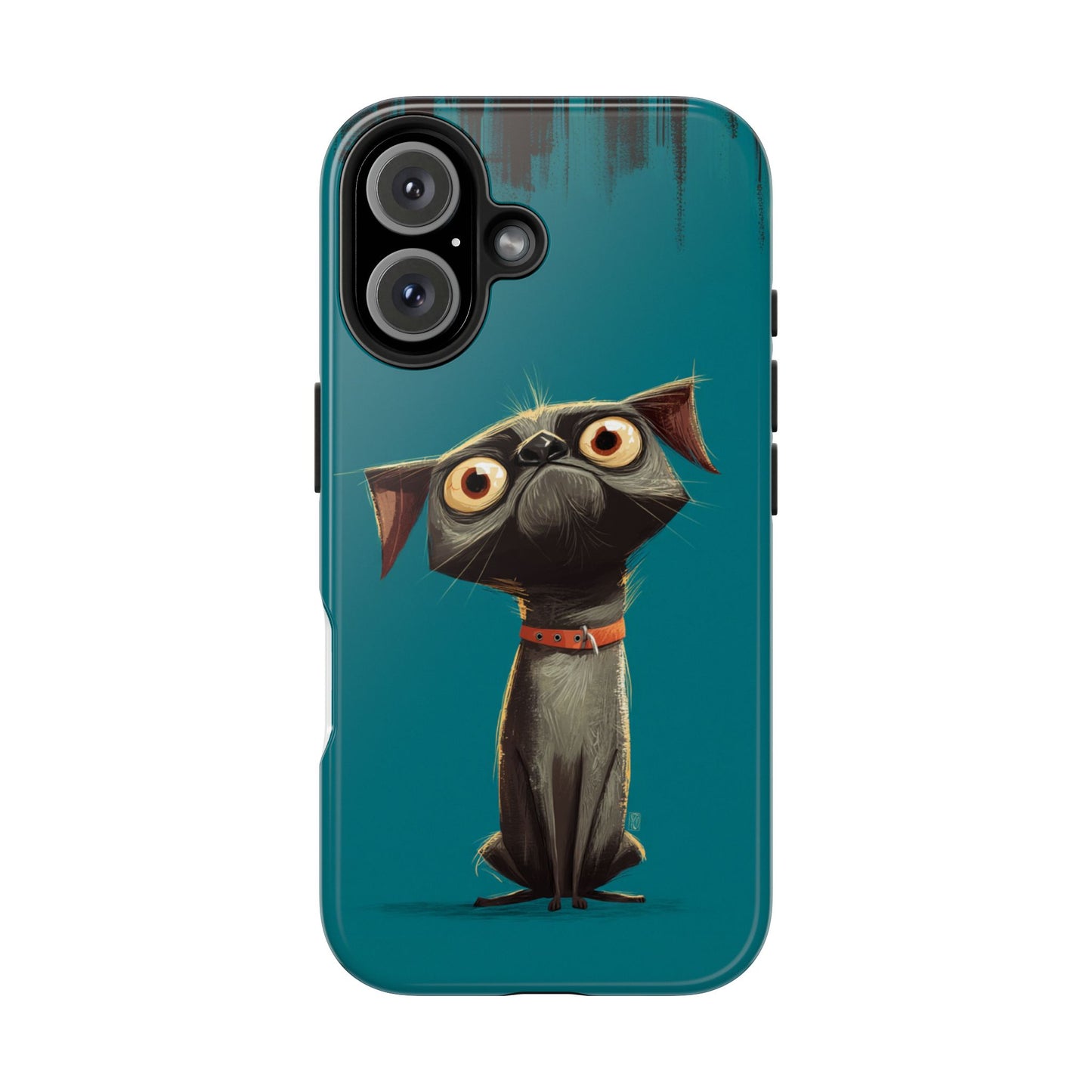 Cute Dog Tough Phone Case - Durable Protection for Pet Lovers