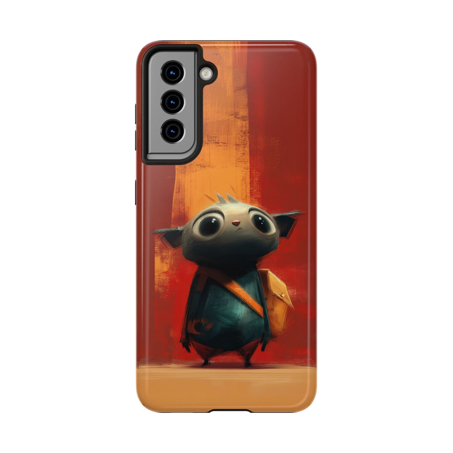 Adventurous Character Tough Phone Case - Durable Protection for Creative Souls
