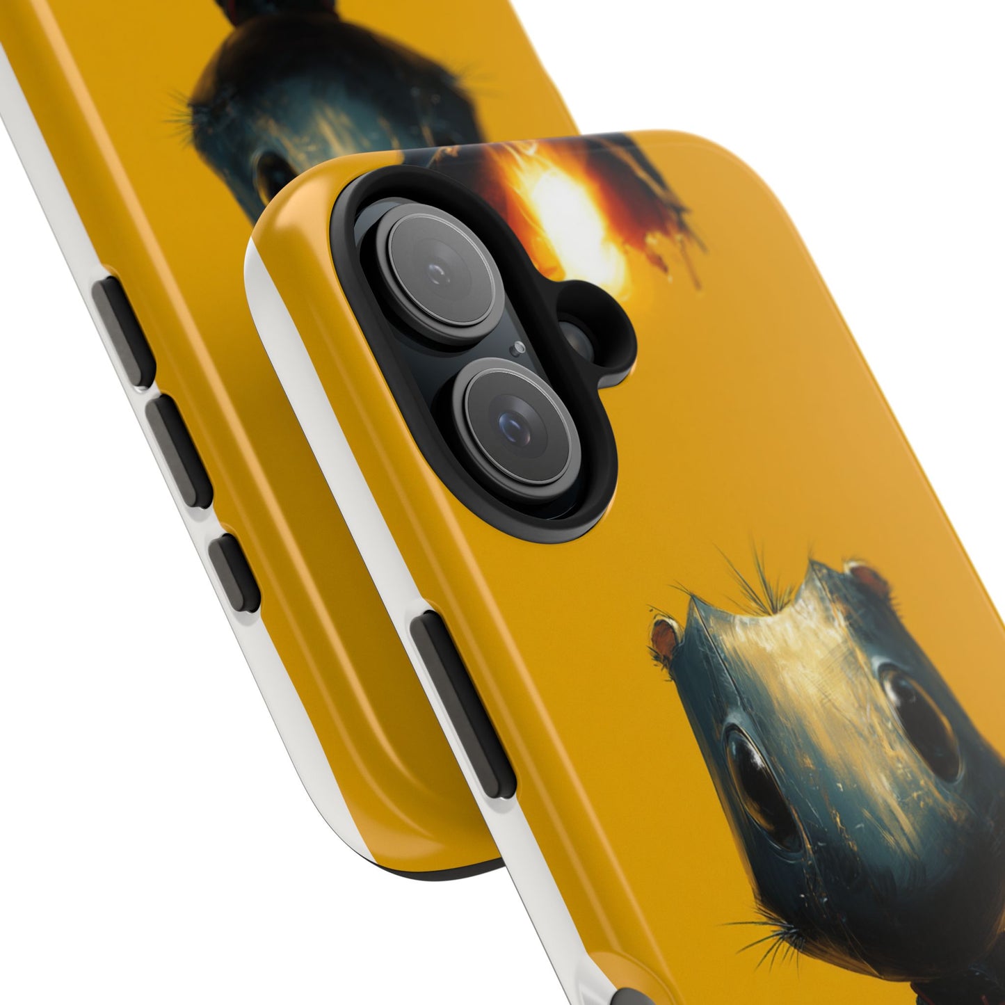 Whimsical Tough Phone Case | Cute Character Design for Animal Lovers