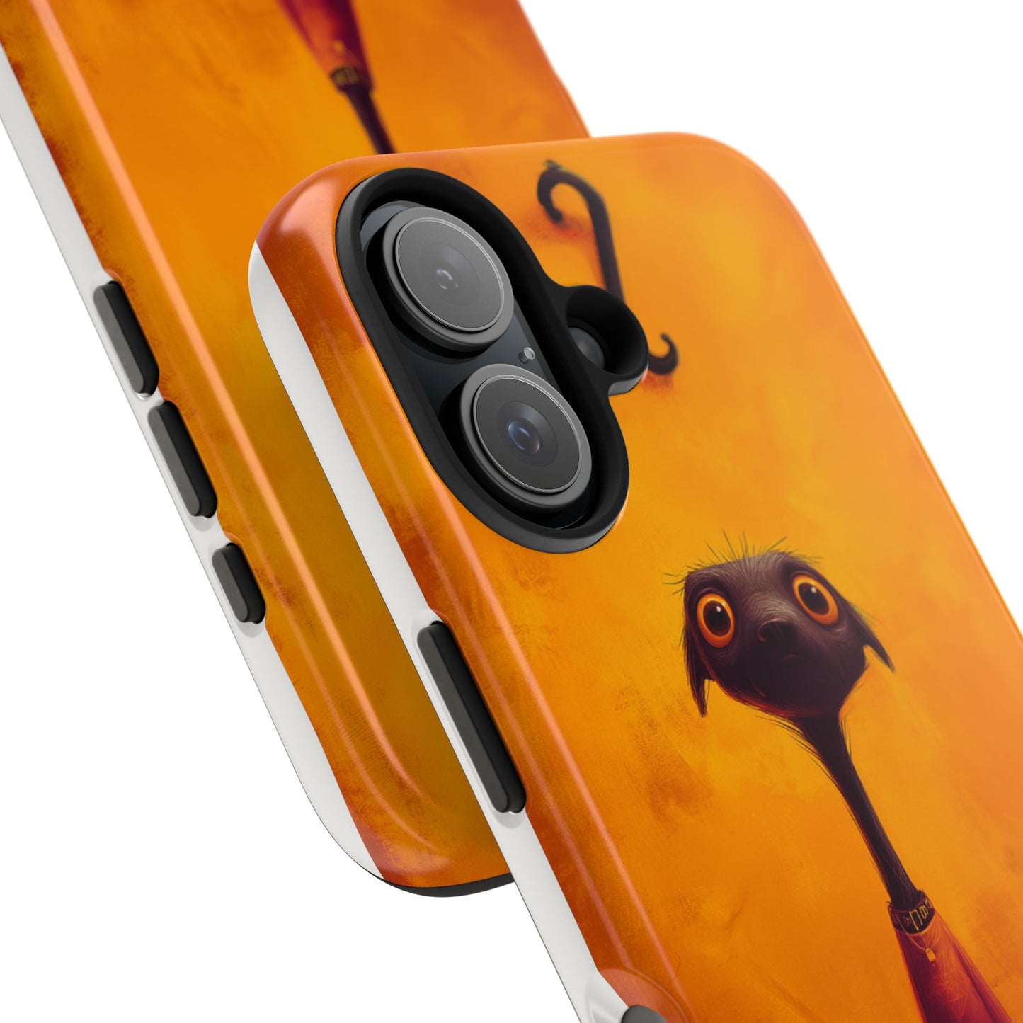 Whimsical Tough Phone Cases - Unique, Durable Design for Creative Minds