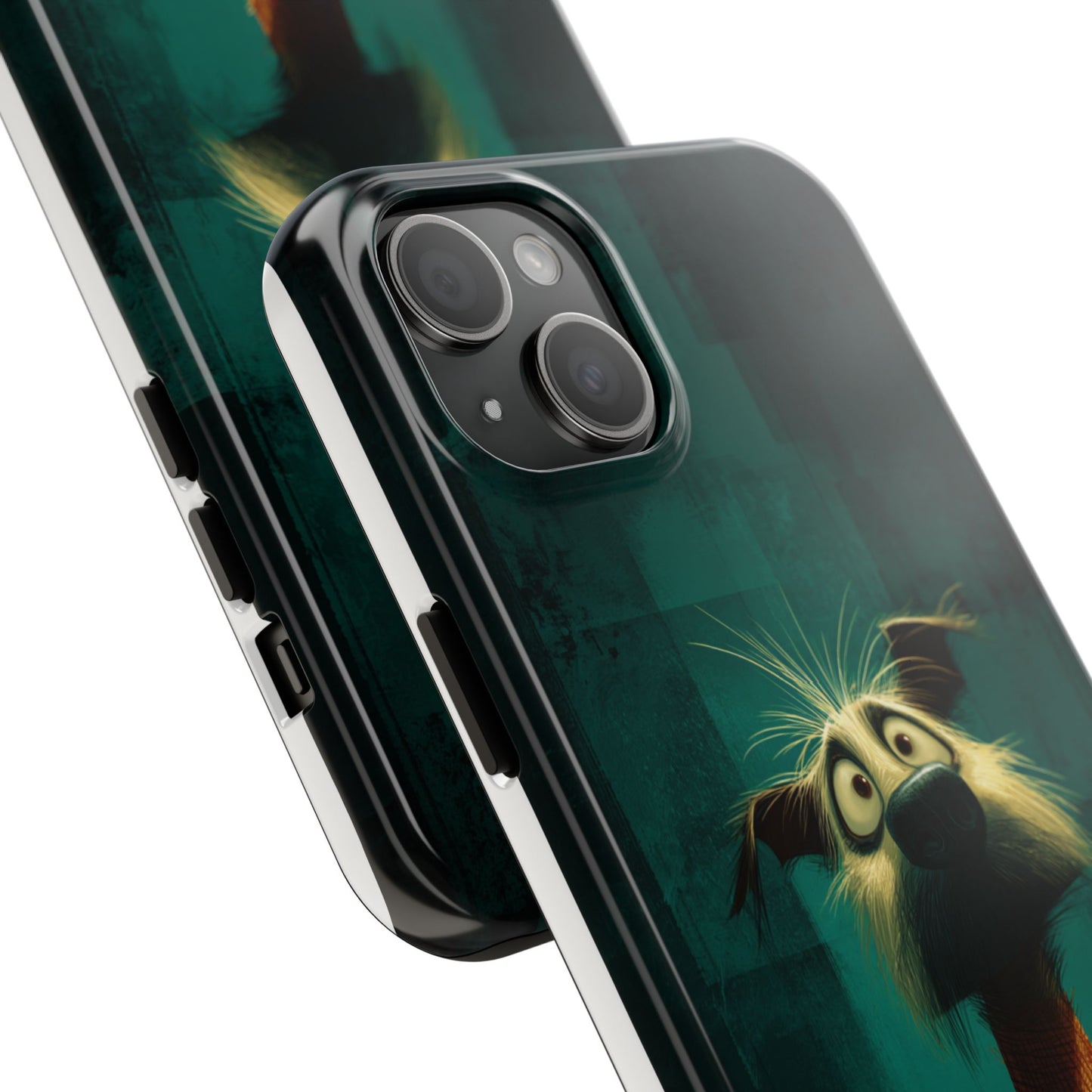Cute Pet-Inspired Tough Phone Case - Ideal for Animal Lovers
