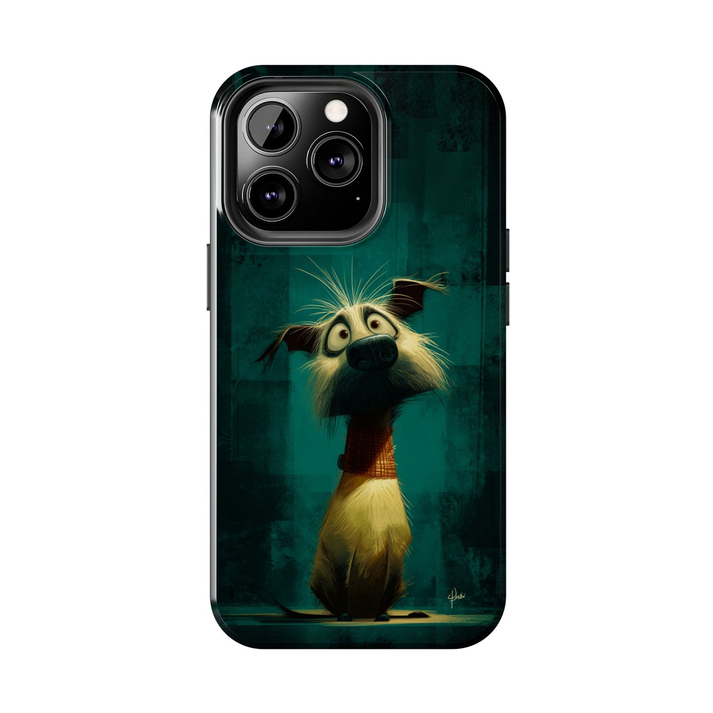 Cute Pet-Inspired Tough Phone Case - Ideal for Animal Lovers