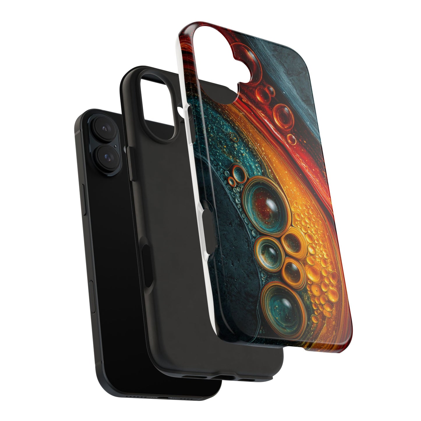 Vibrant Abstract Phone Case - Tough Protection with Style