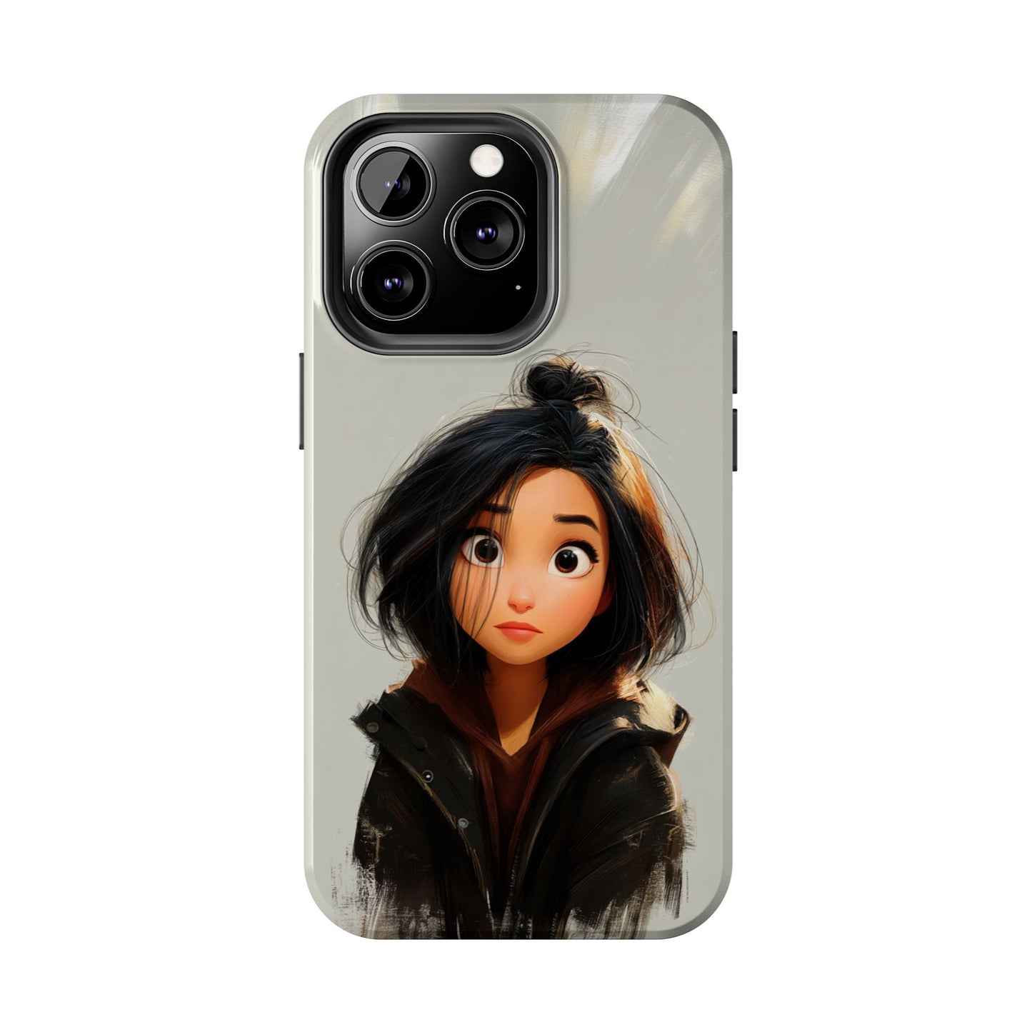 Artistic Tough Phone Case - Unique Design for Creative Souls