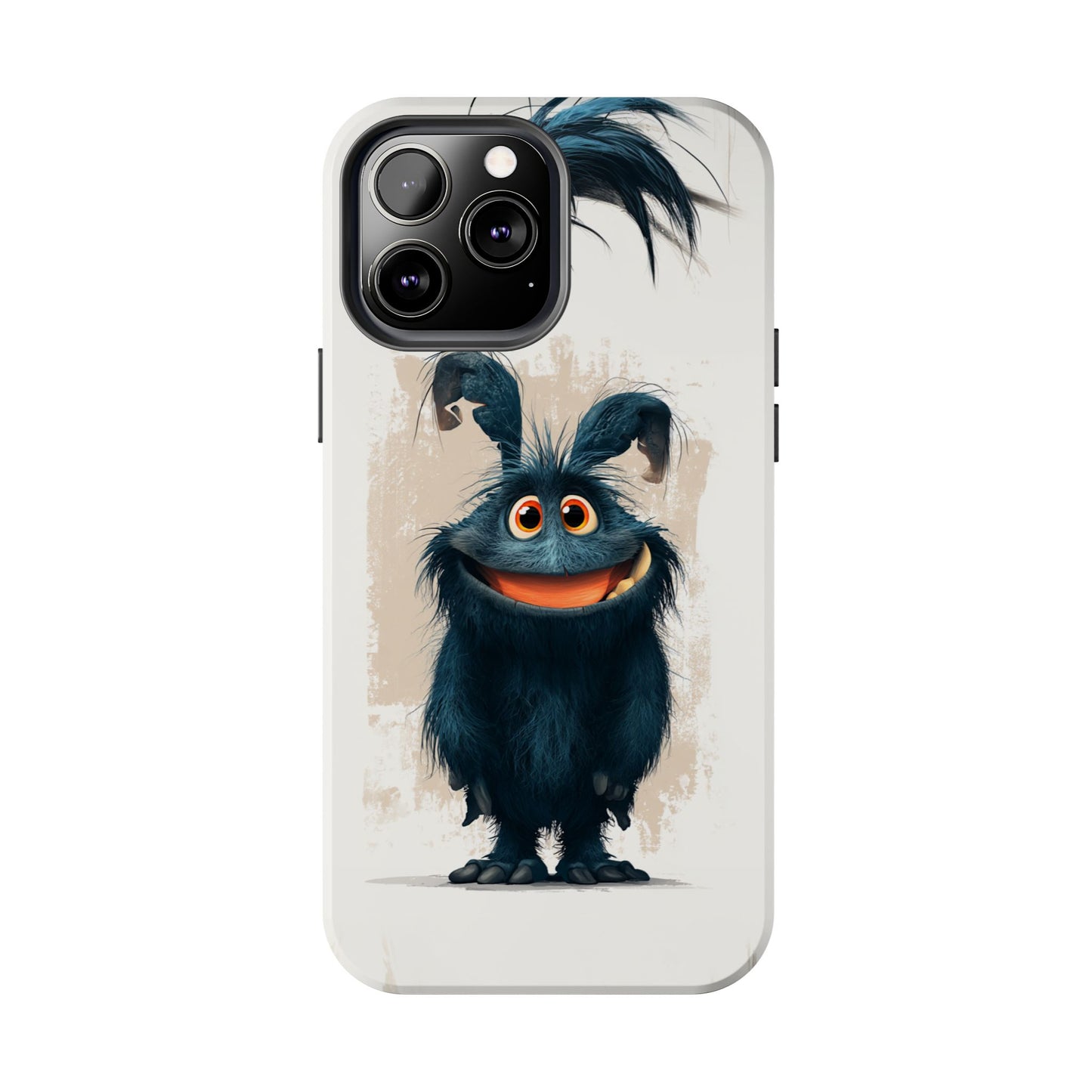 Whimsical Monster Tough Phone Case - Durable Protection for Fun-Loving Individuals