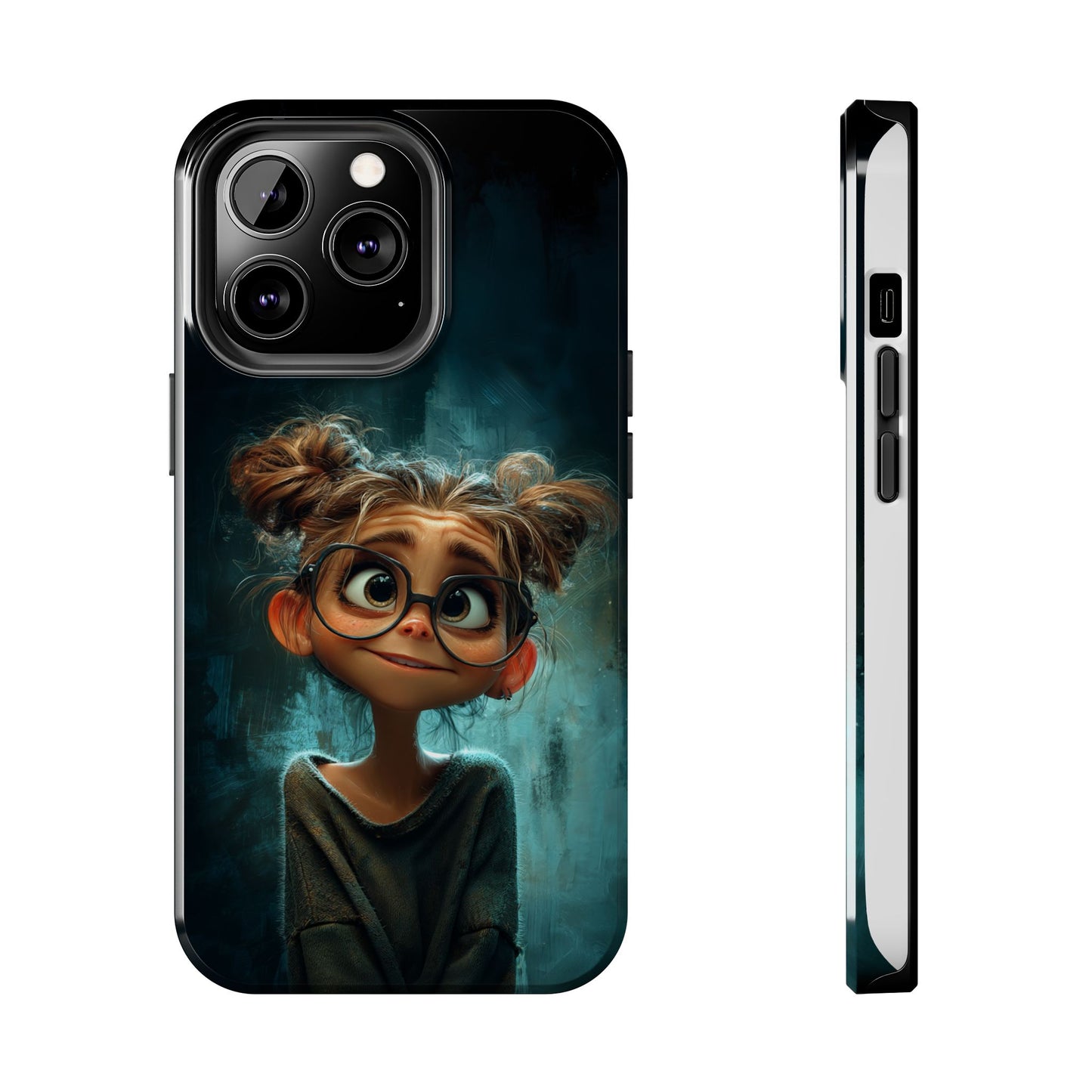 Cute Character Tough Phone Case - Perfect Gift for Kids and Teens