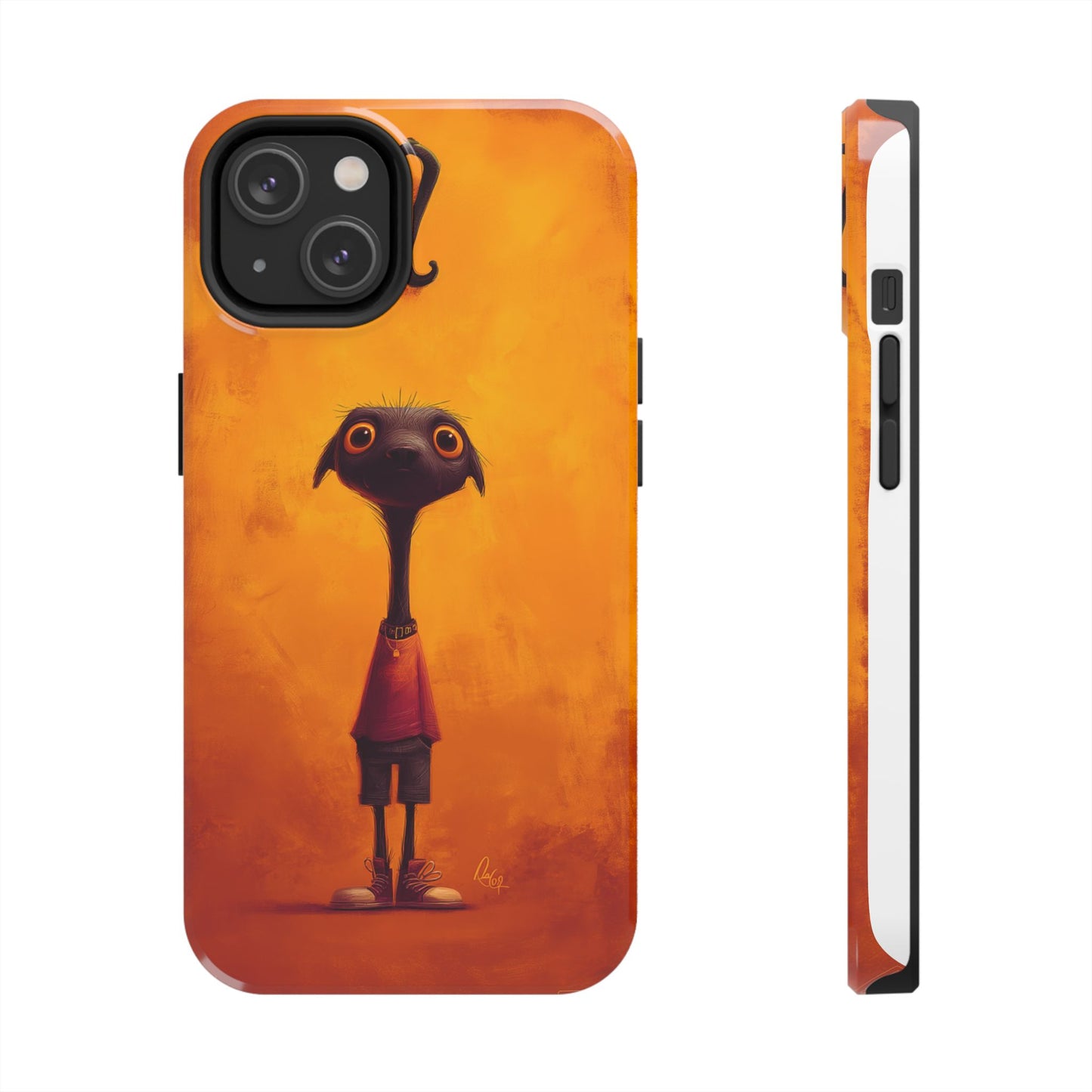 Whimsical Tough Phone Cases - Unique, Durable Design for Creative Minds
