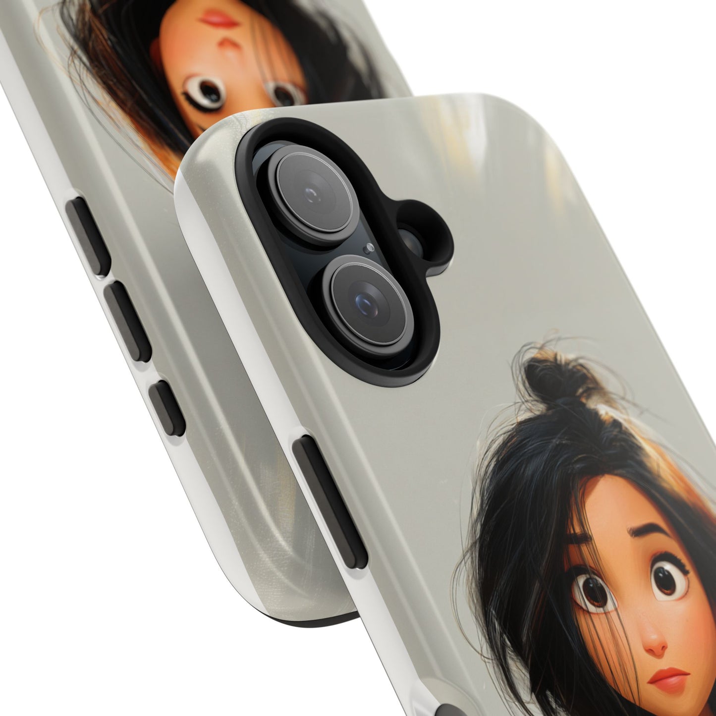 Artistic Tough Phone Case - Unique Design for Creative Souls