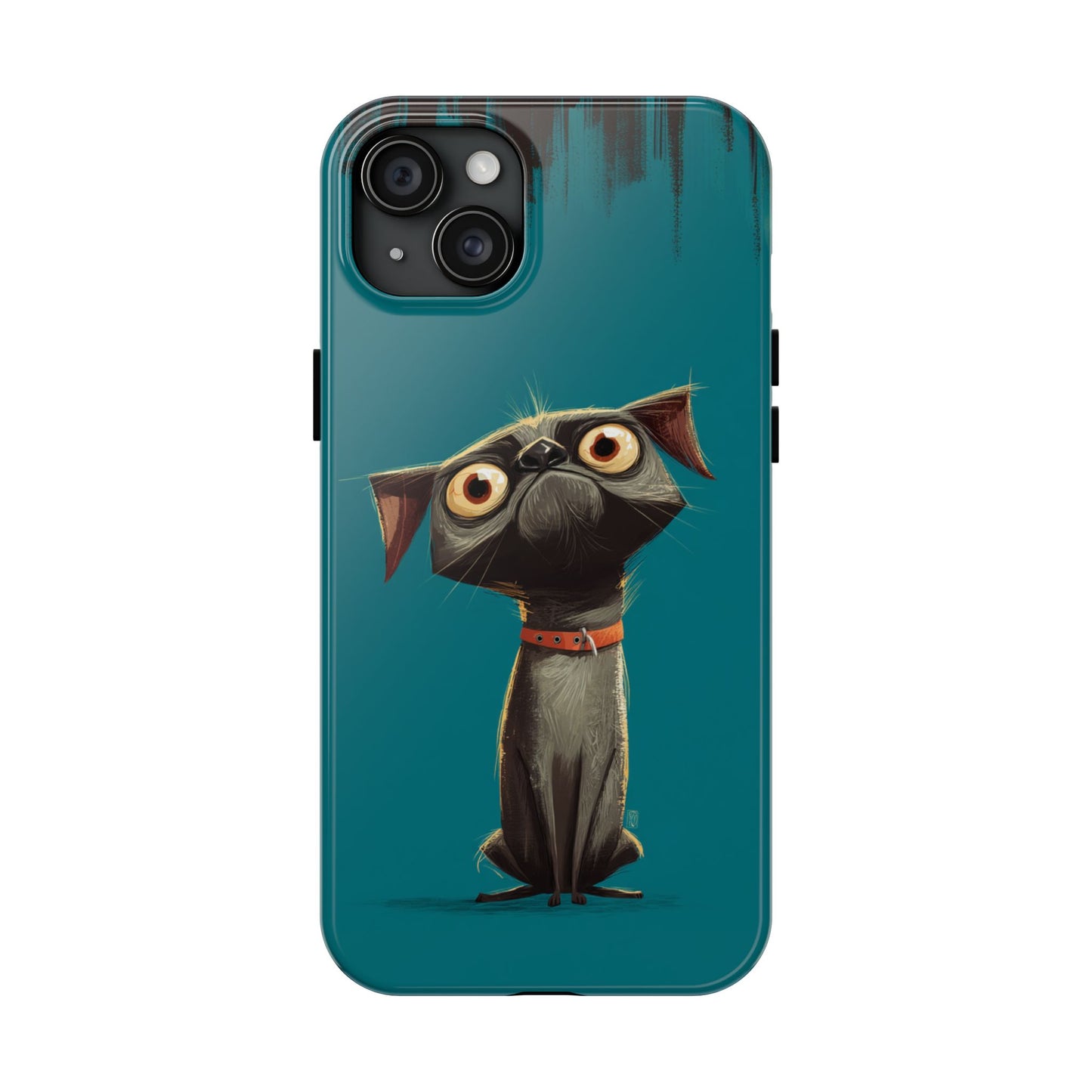 Cute Dog Tough Phone Case - Durable Protection for Pet Lovers