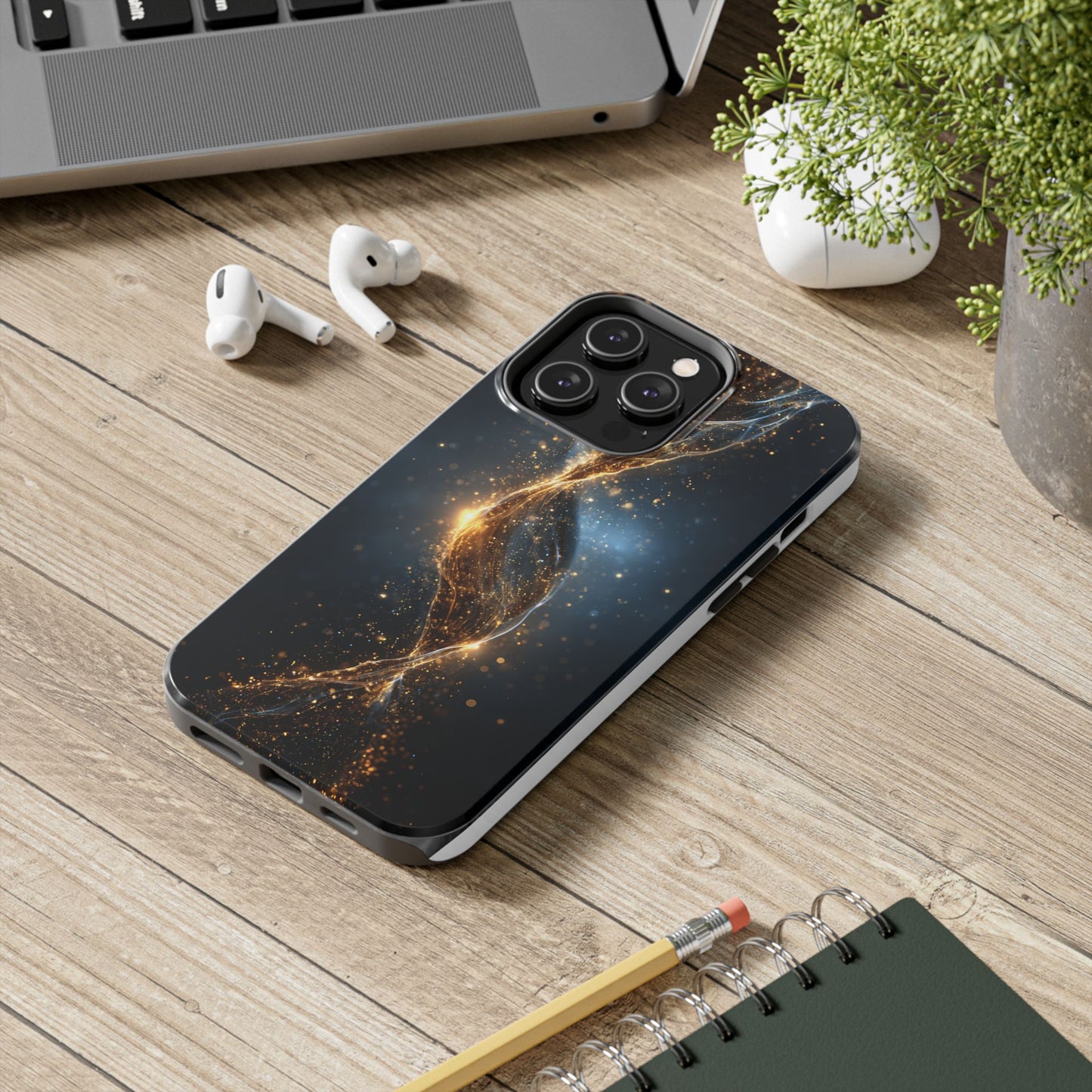 Galactic Glow Tough Phone Case - Shockproof & Stylish Phone Protection
