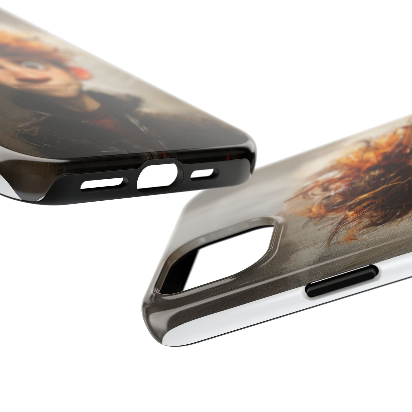 Whimsical Tough Phone Case – Unique Art Design for Creative Souls