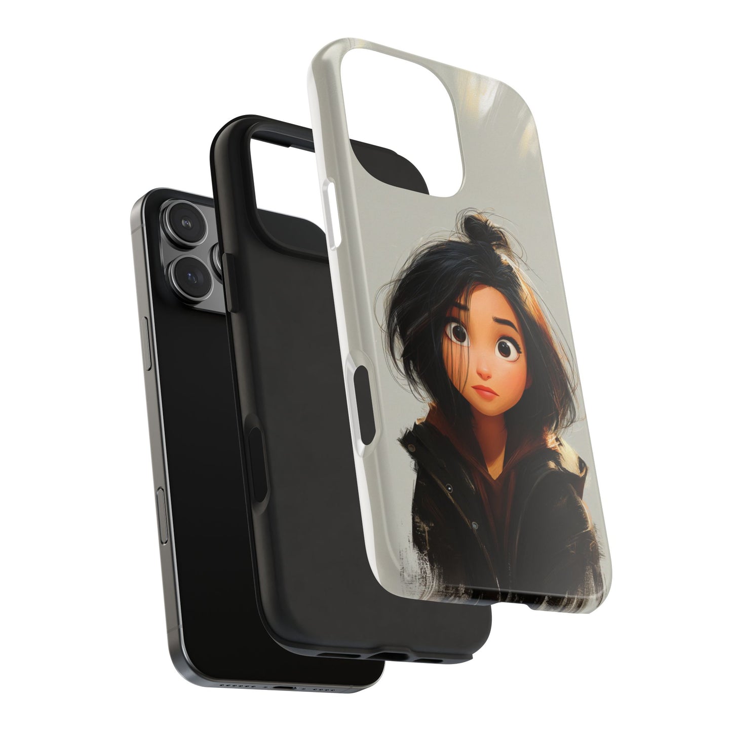Artistic Tough Phone Case - Unique Design for Creative Souls