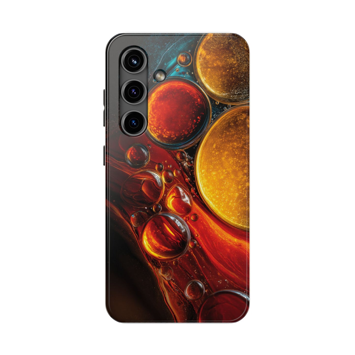 Vibrant Abstract Tough Phone Case - Protective Cover with Colorful Design
