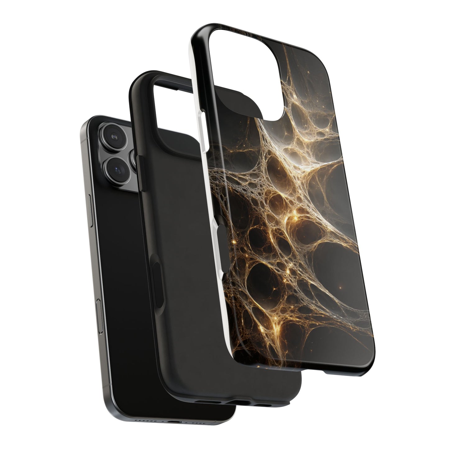 Abstract Cosmic Tough Phone Case - Stylish & Durable Cell Phone Protection