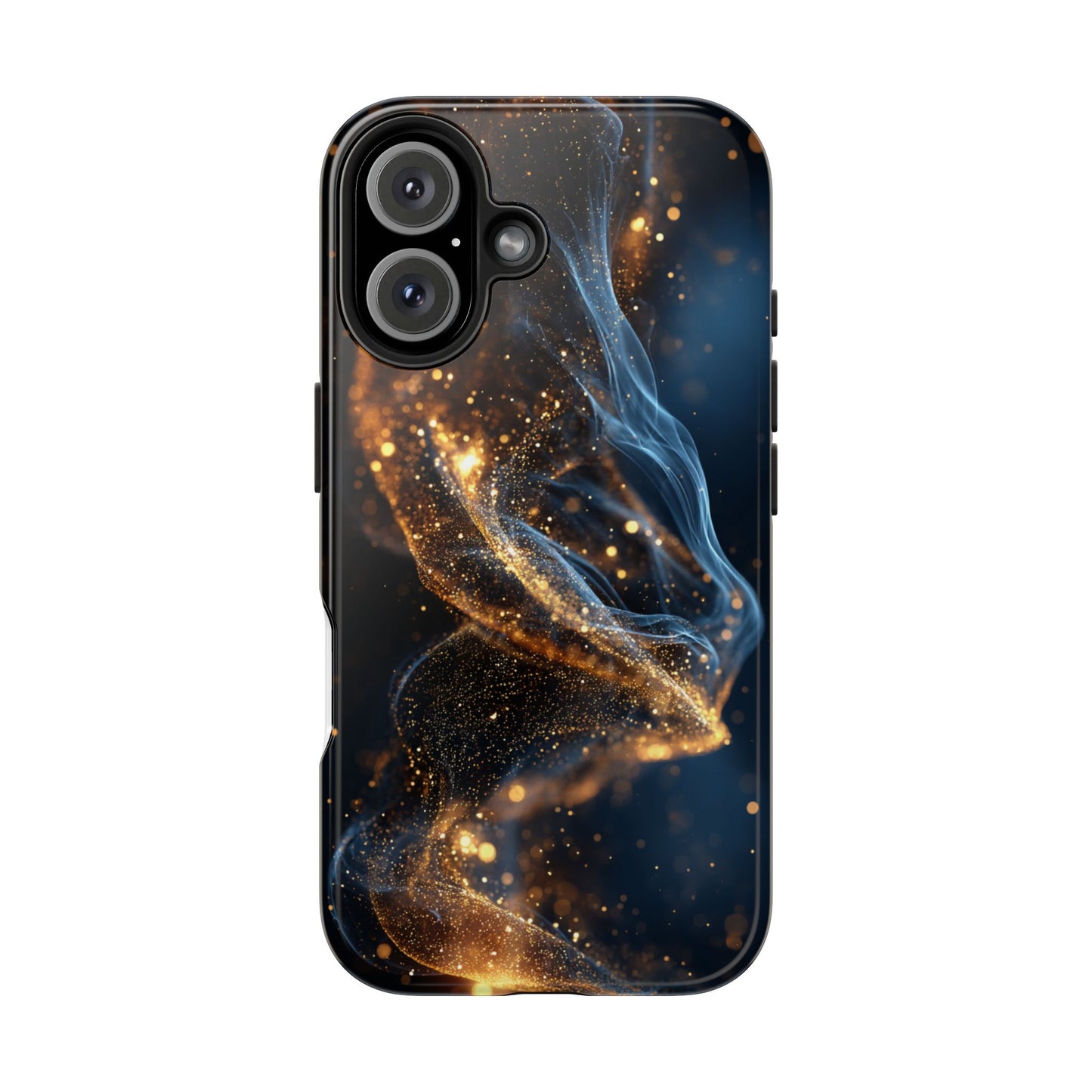 Elegant Gold Swirl Tough Phone Case – Durable & Stylish Protection for Your Device