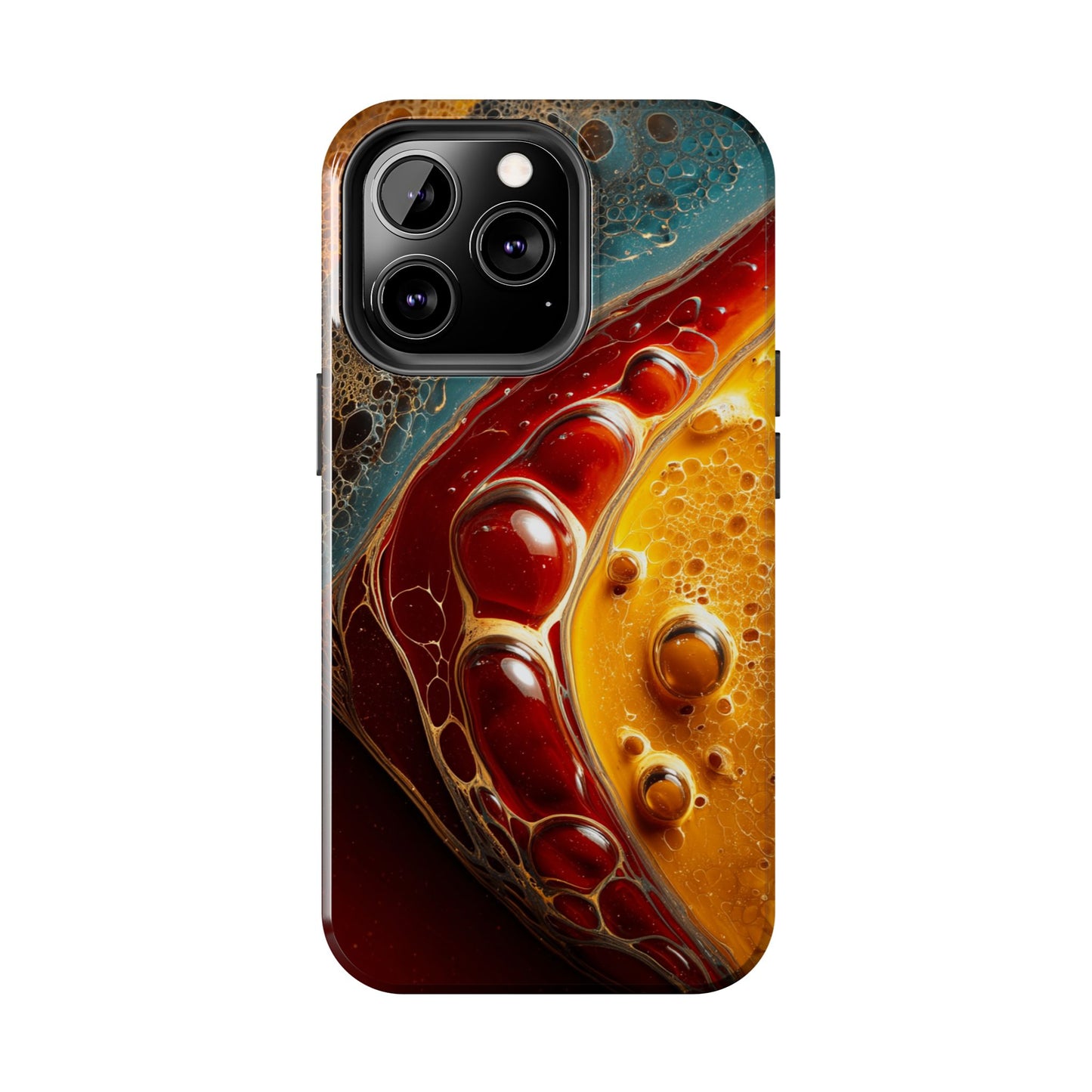 Vibrant Abstract Tough Phone Case - Colorful Protection for Your Device